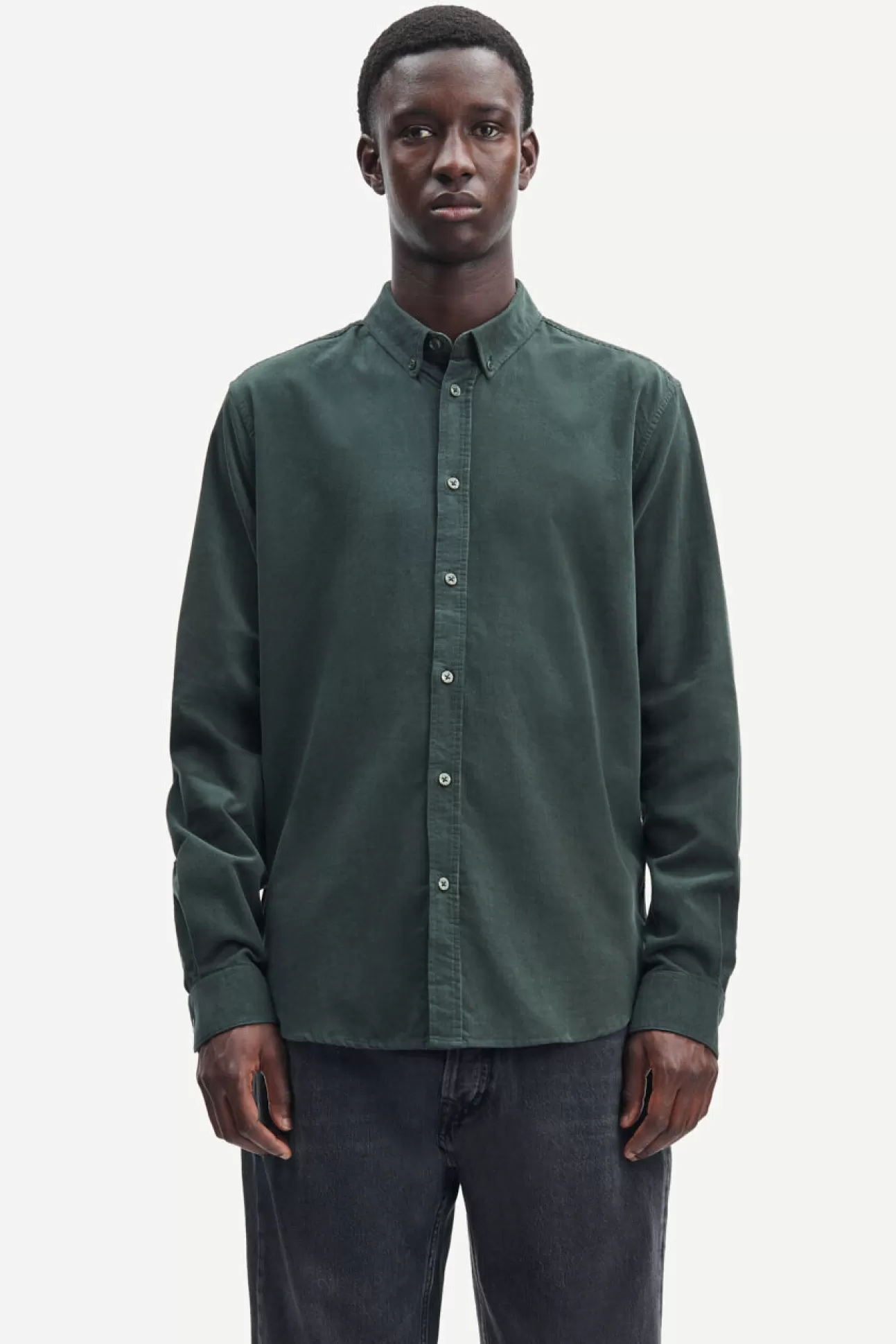 Chemises-Homme Samsøe Samsøe Liam BX shirt 10504 Garden Topiary