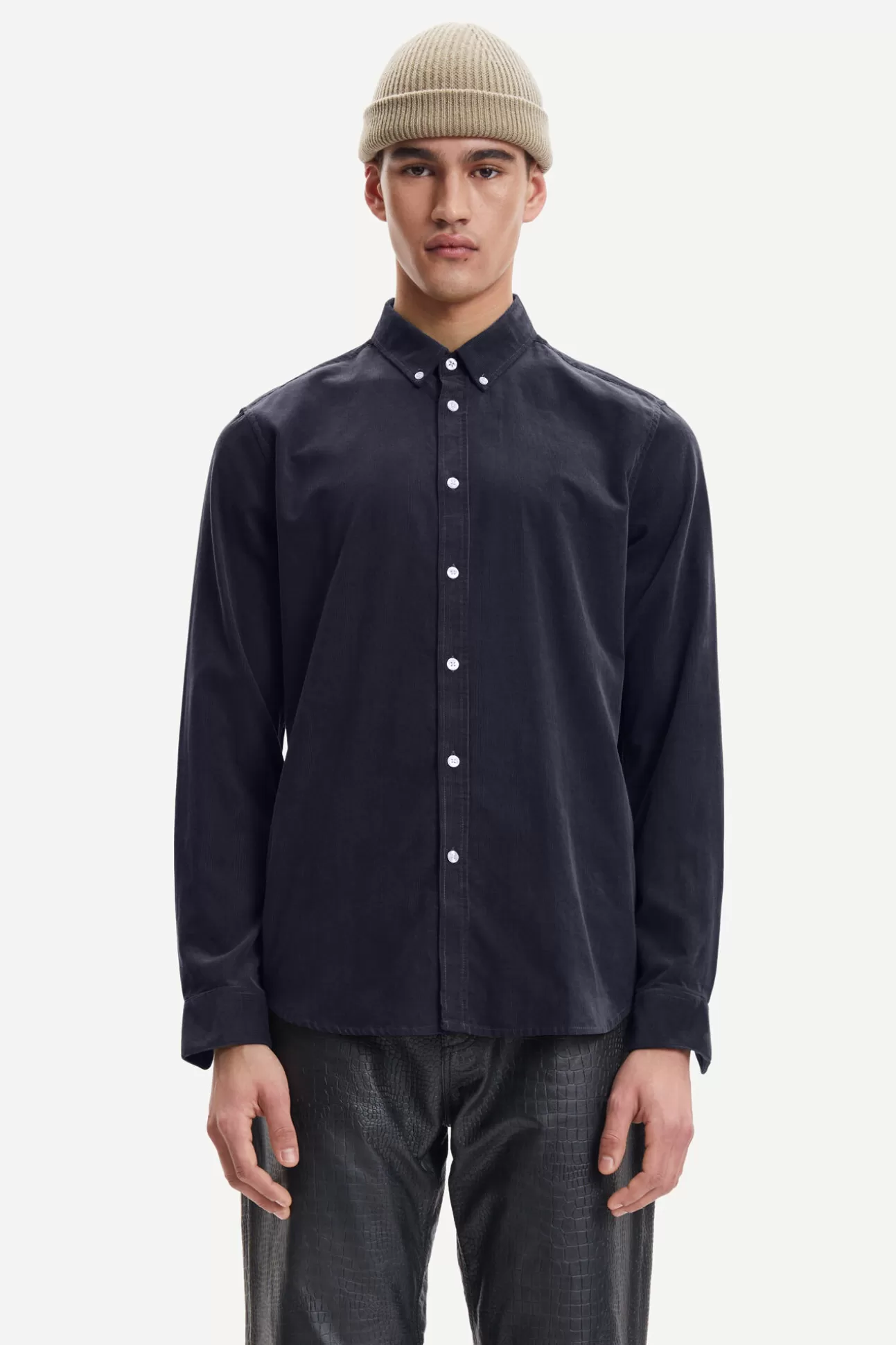 Chemises-Homme Samsøe Samsøe Liam BX shirt 10504 Salute