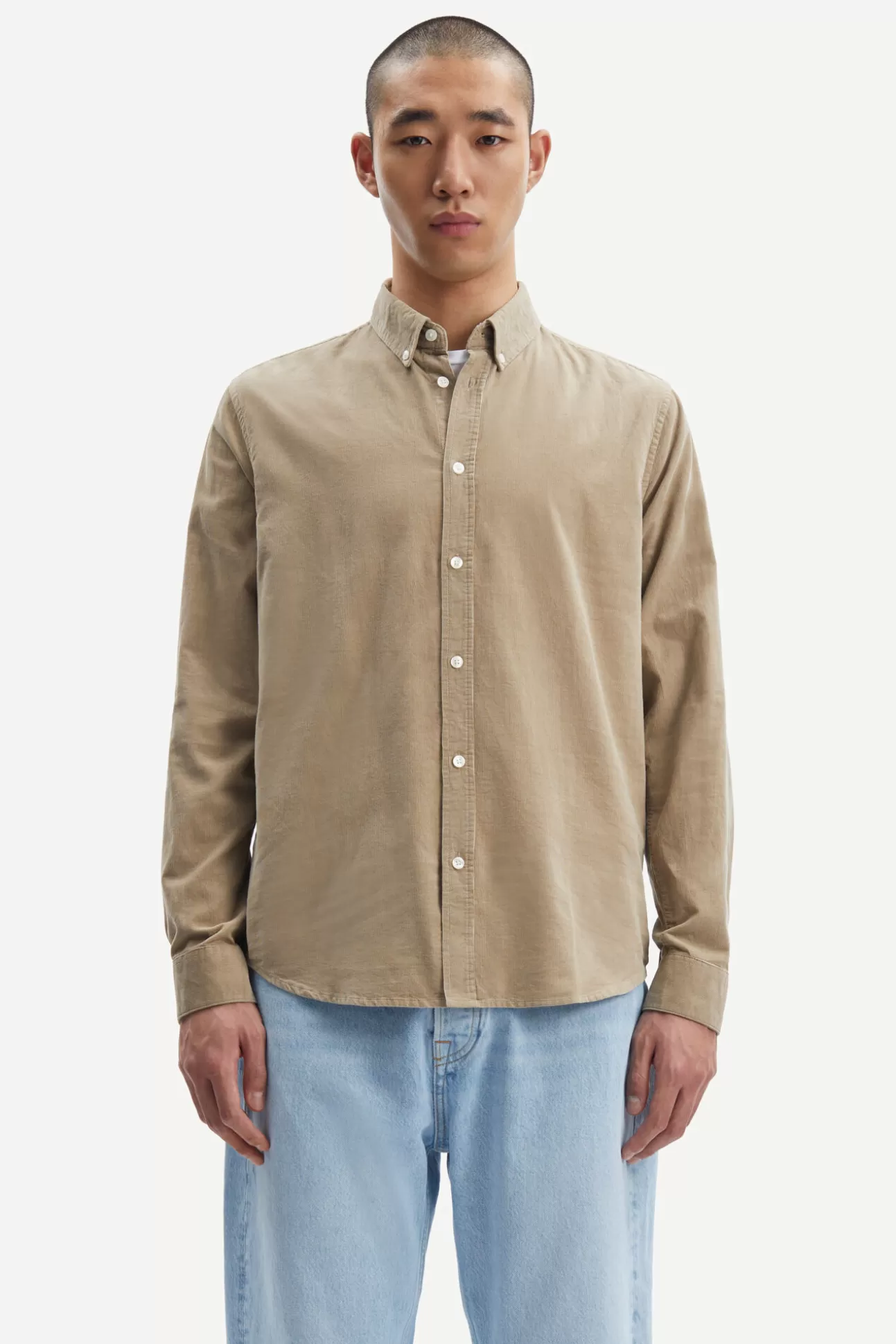 Chemises-Homme Samsøe Samsøe Liam BX shirt 10504 Winter Twig