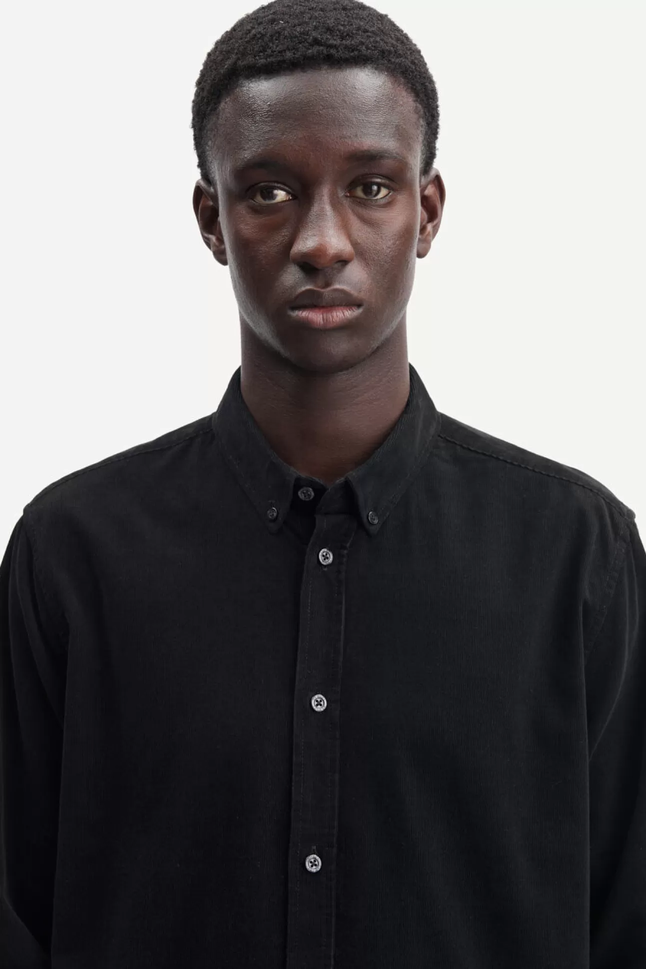 Chemises-Homme Samsøe Samsøe Liam BX shirt 10504 Black