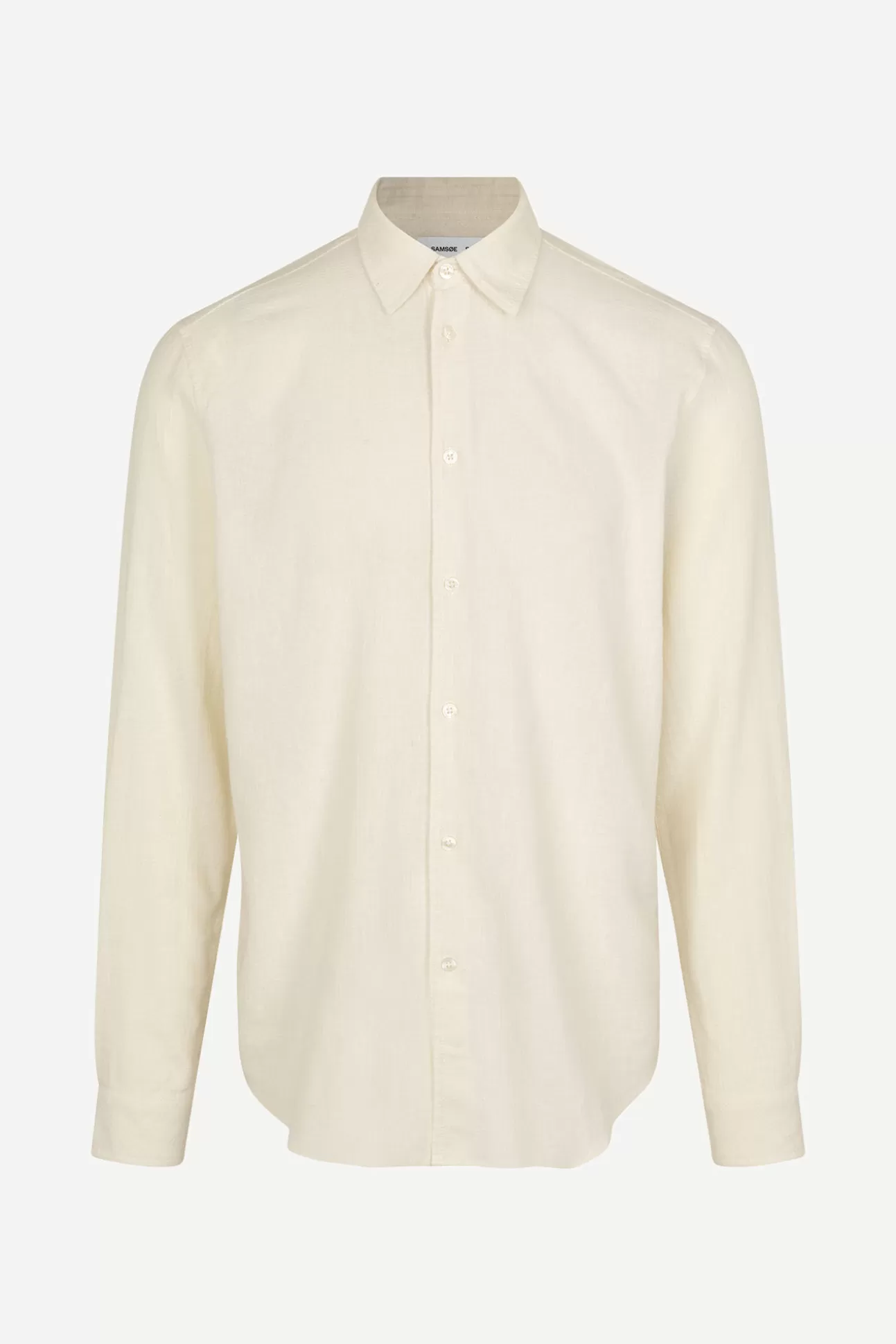 Chemises-Homme Samsøe Samsøe Liam FX shirt 14980 CLEAR CREAM