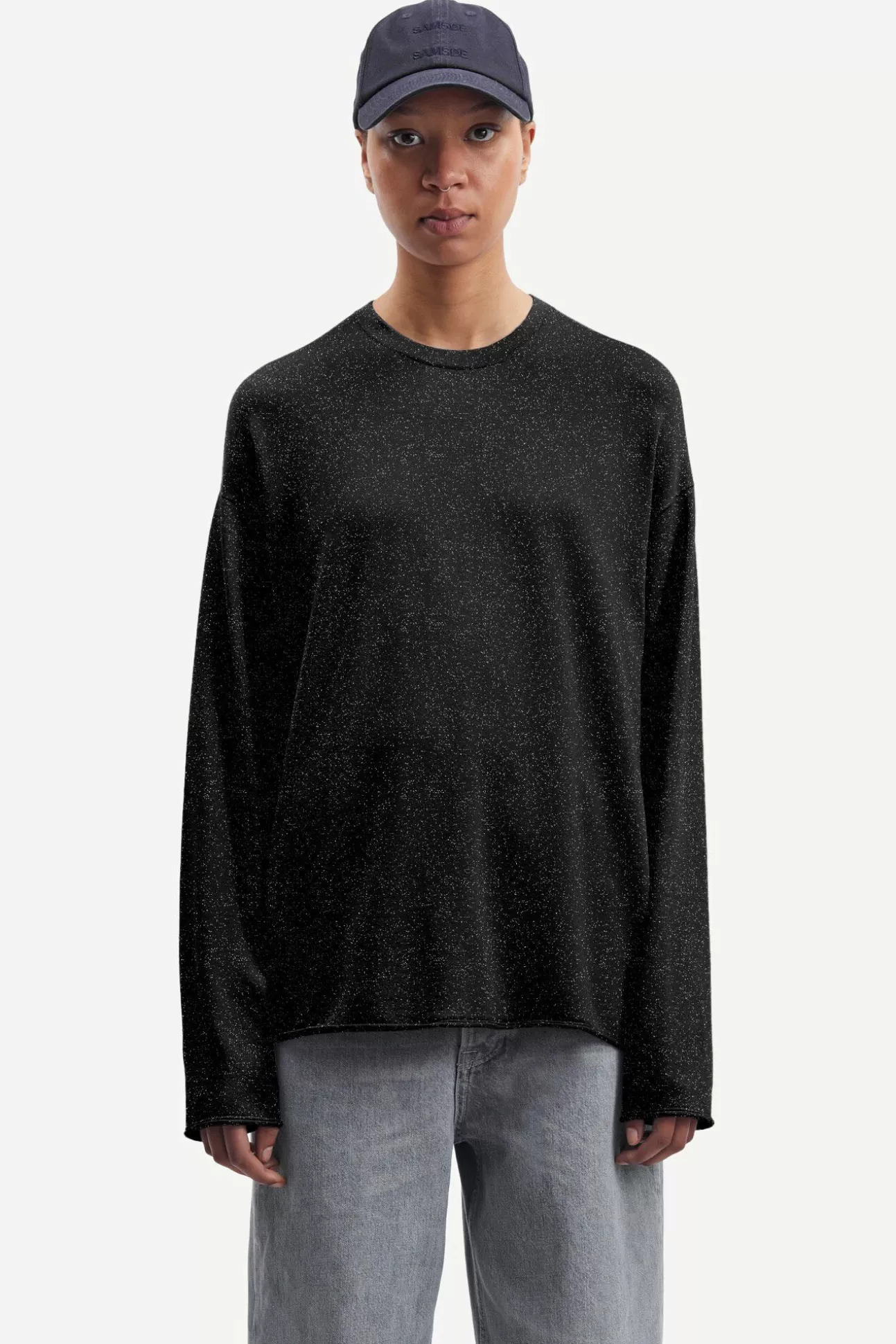 Pulls-Femme Samsøe Samsøe Lillian crew neck 12917 Black