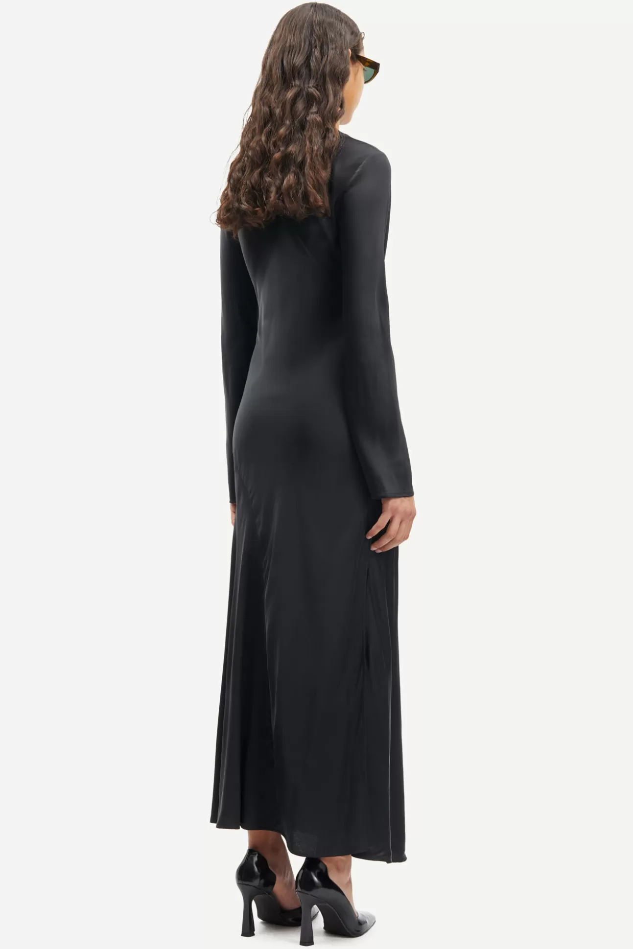 Robes et combinaisons-Femme Samsøe Samsøe Madeleine dress 14905 Black