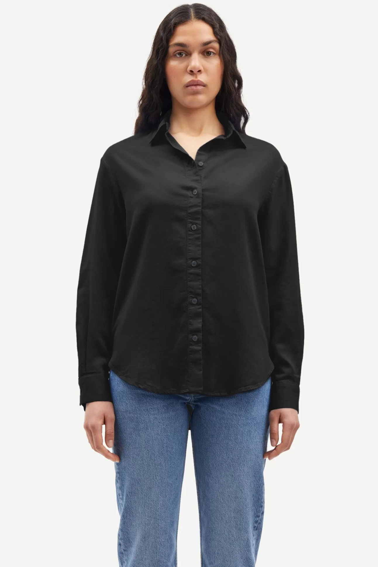 Ensembles assortis | Chemises et chemisiers-Femme Samsøe Samsøe Madisoni shirt 14982 Washed Black