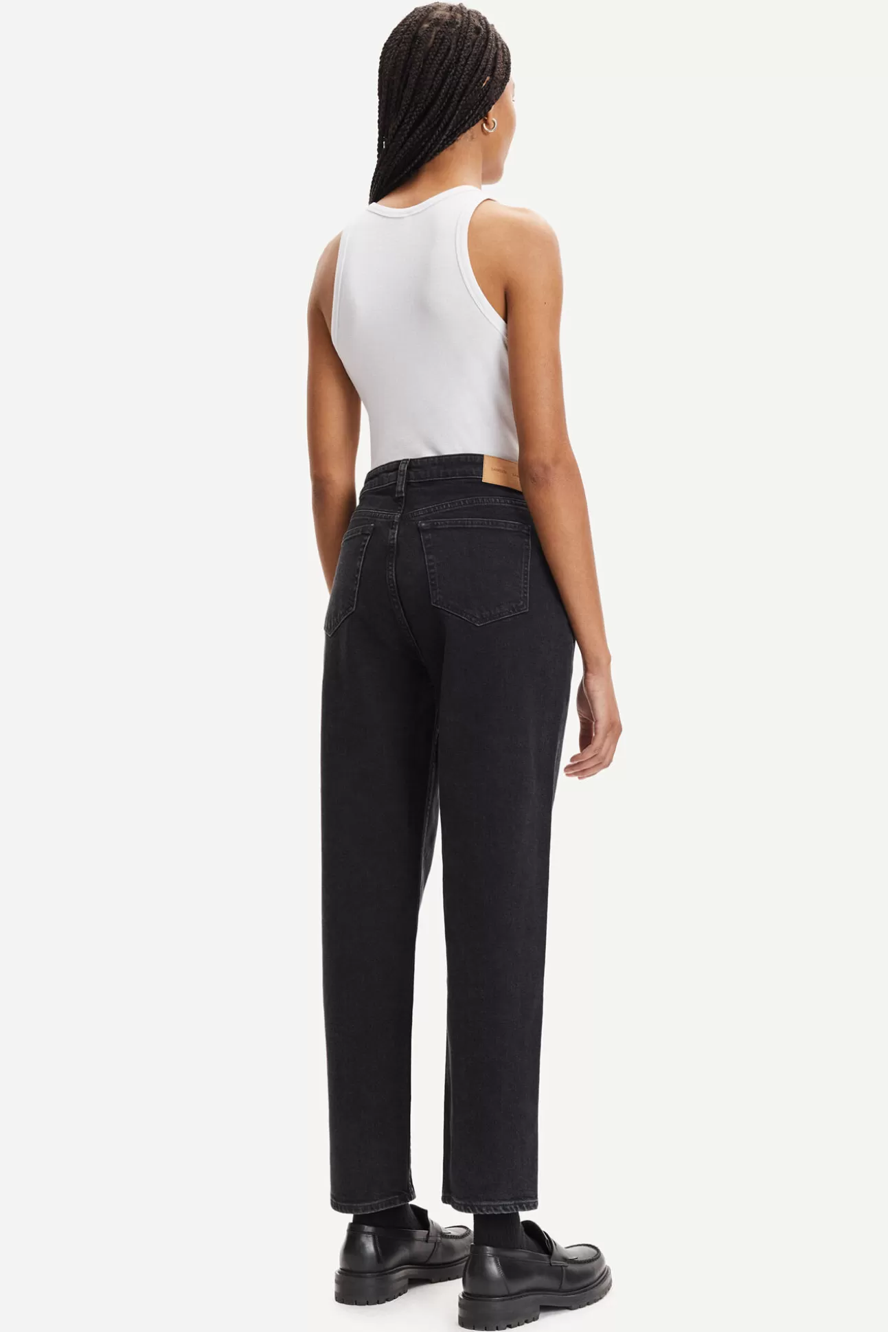 Jeans-Femme Samsøe Samsøe Marianne jeans 11356 BLACK ROCK