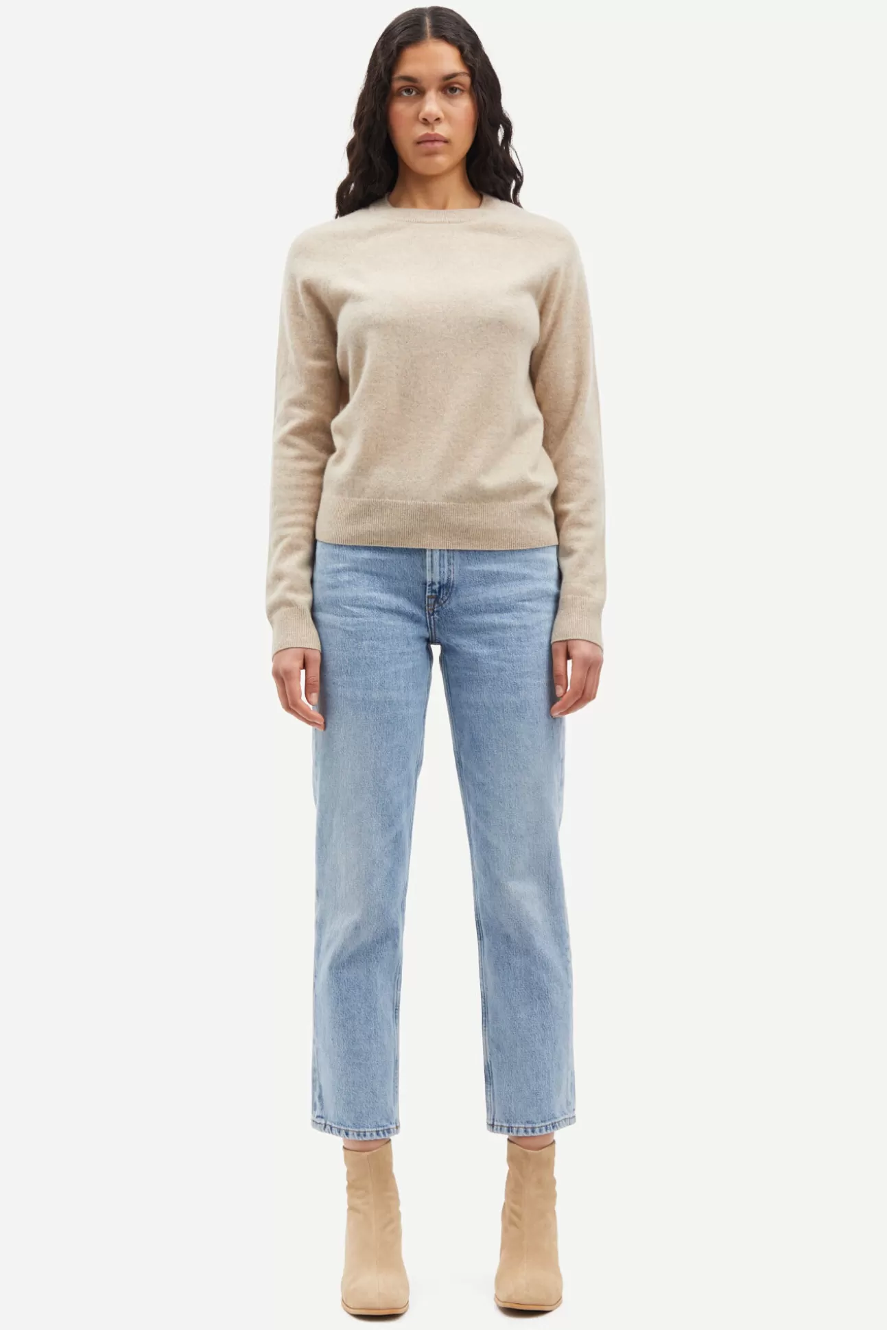 Jeans-Femme Samsøe Samsøe Marianne jeans 14811 Light Heritage