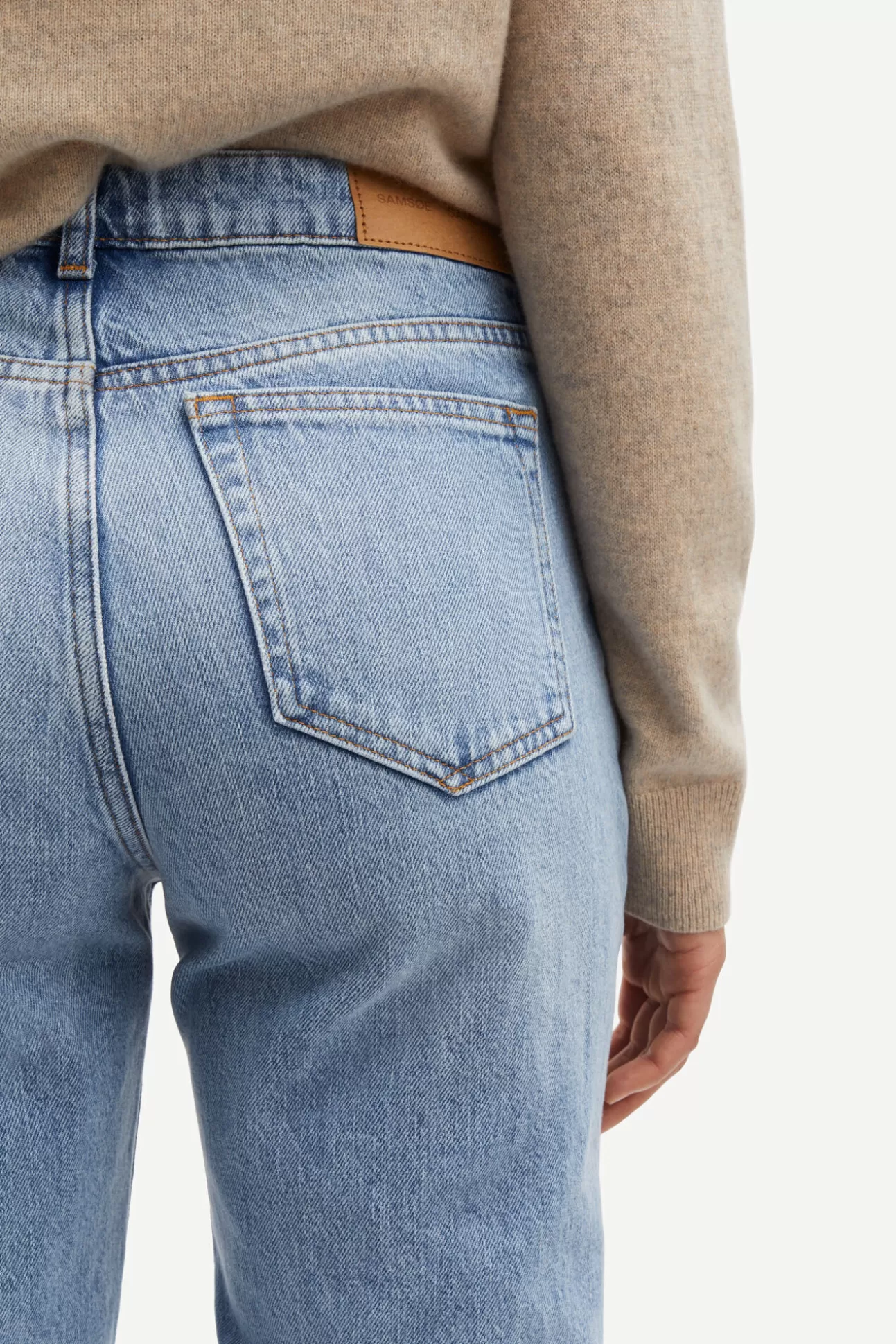 Jeans-Femme Samsøe Samsøe Marianne jeans 14811 Light Heritage