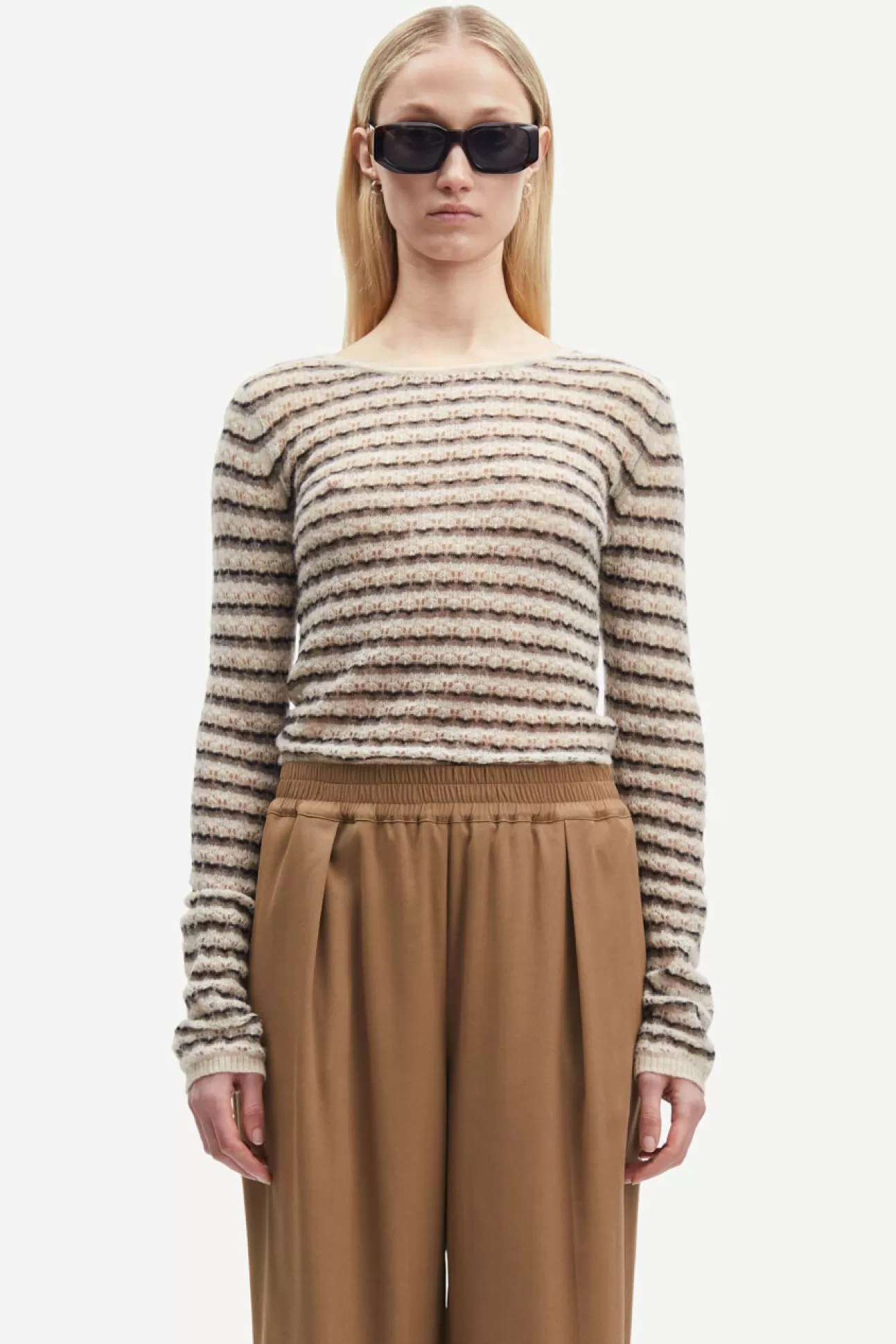 Pulls-Femme Samsøe Samsøe Marie crew neck 14949 Major Brown St.