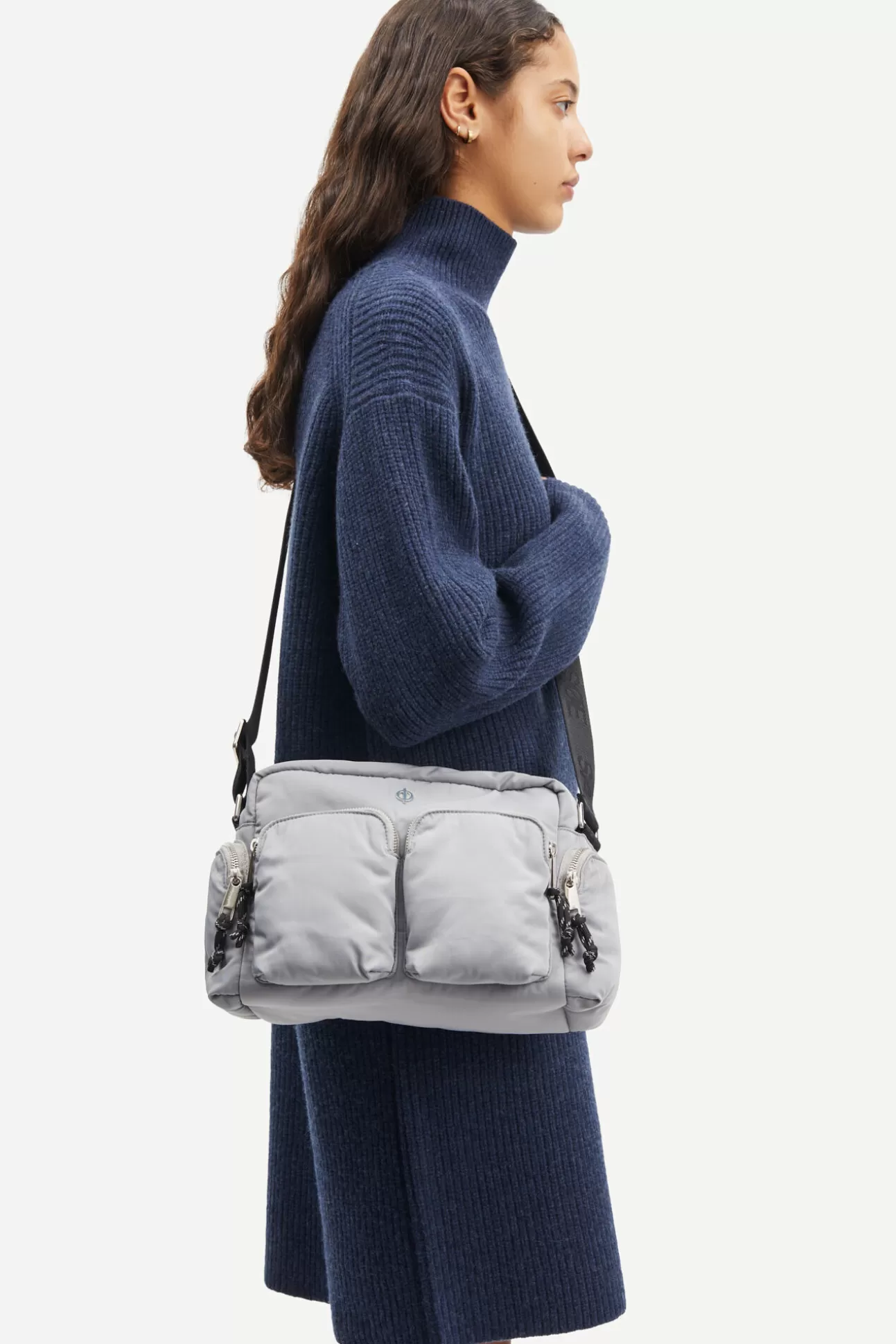 Sacs et portefeuilles-Femme Samsøe Samsøe Miami bag 14726 Mid Gray