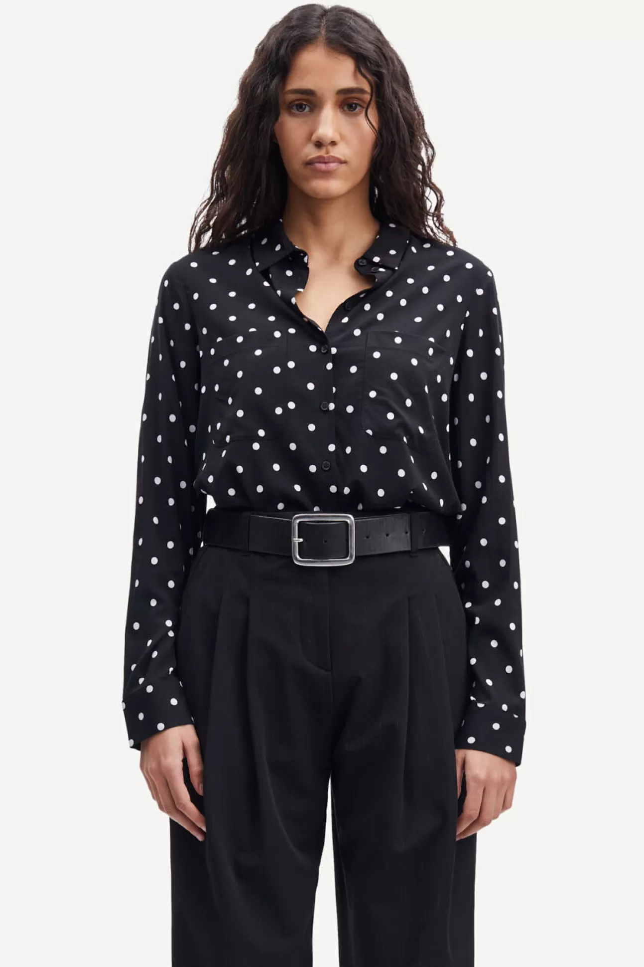 Chemises et chemisiers-Femme Samsøe Samsøe Milly shirt aop 9942 Dott