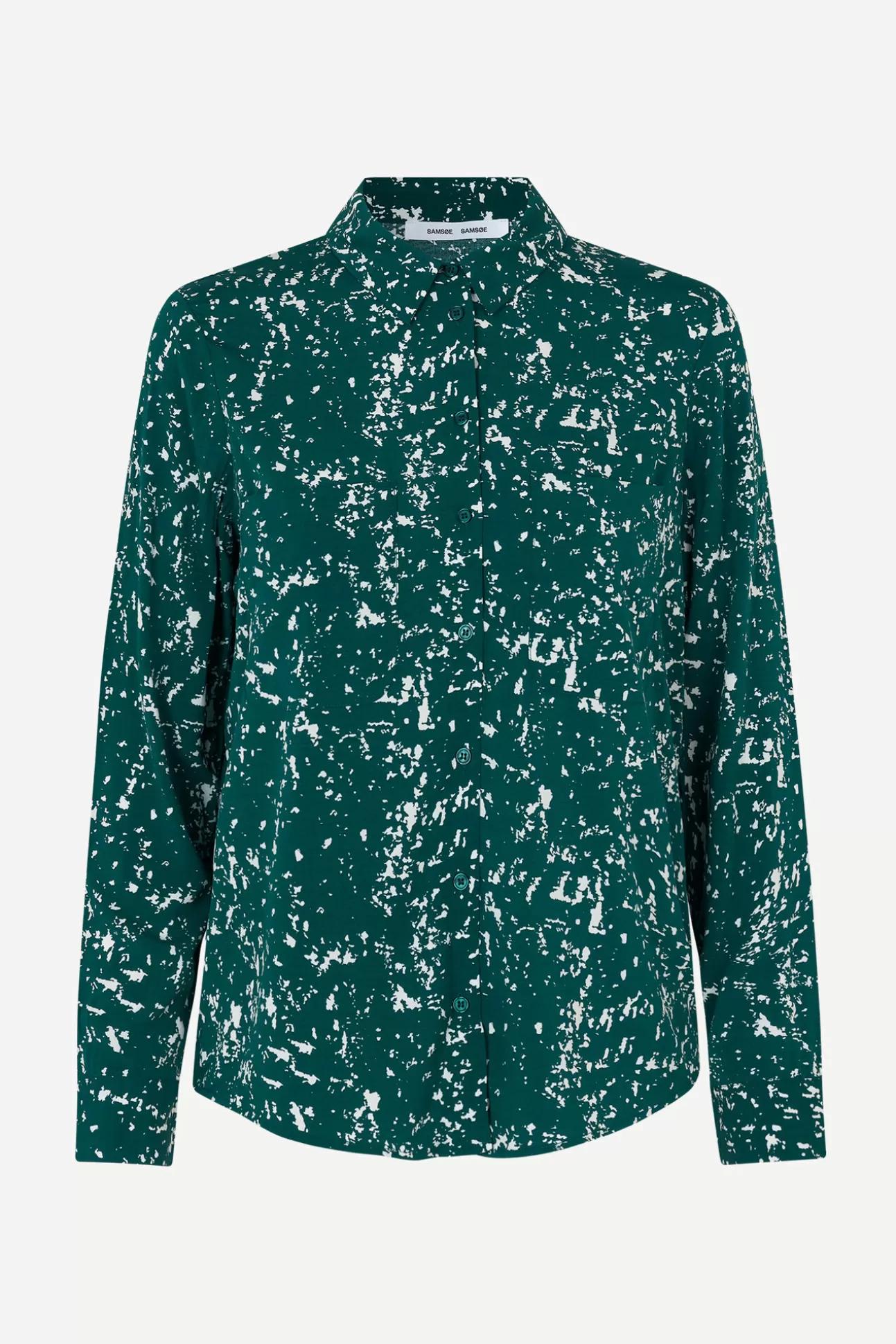 Chemises et chemisiers-Femme Samsøe Samsøe Milly shirt aop 9942 Sparkle Atlantic