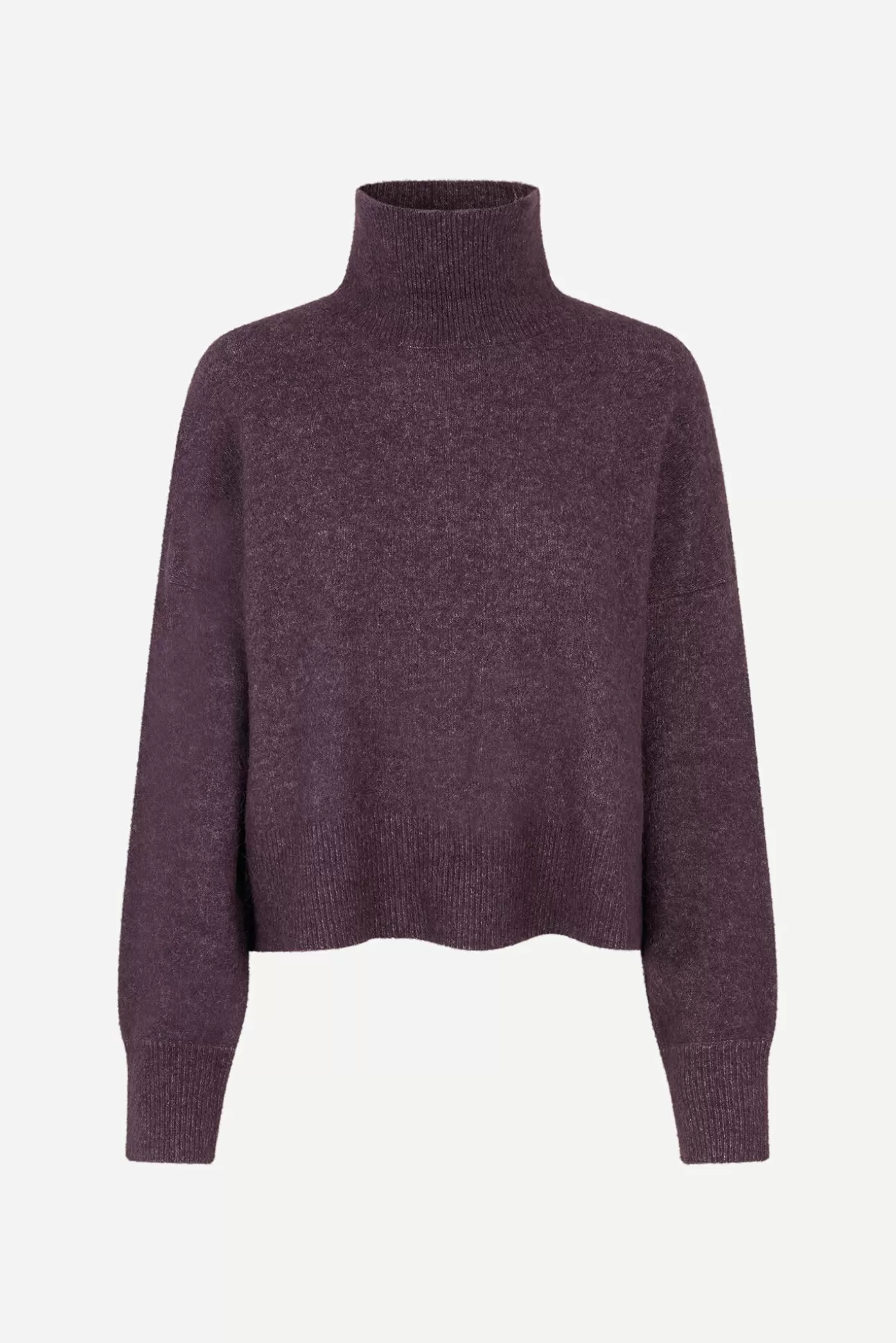 Pulls-Femme Samsøe Samsøe Nola t-n 7355 Plum Perfect