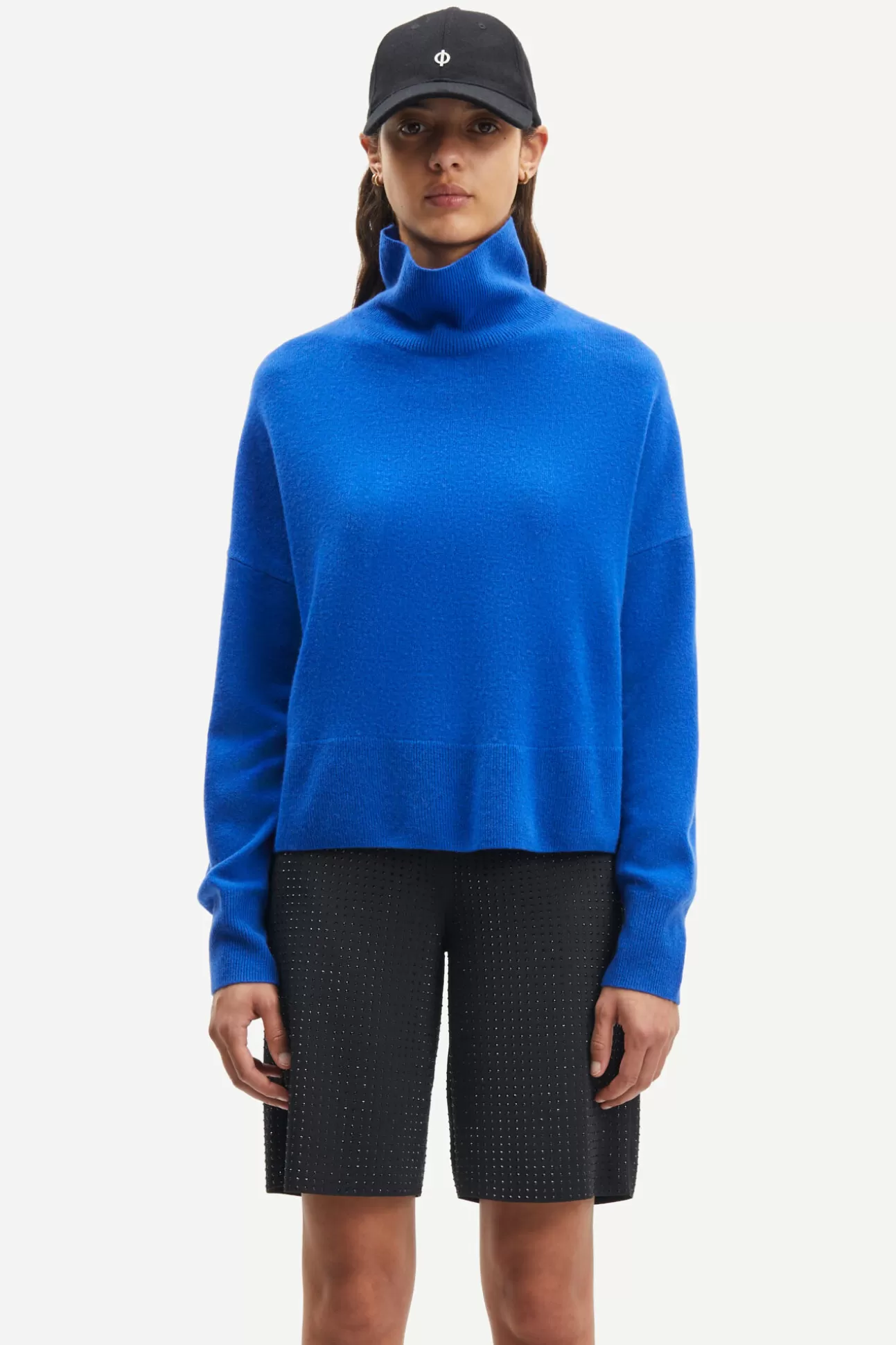 Pulls-Femme Samsøe Samsøe Nola turtleneck 6304 Skydiver