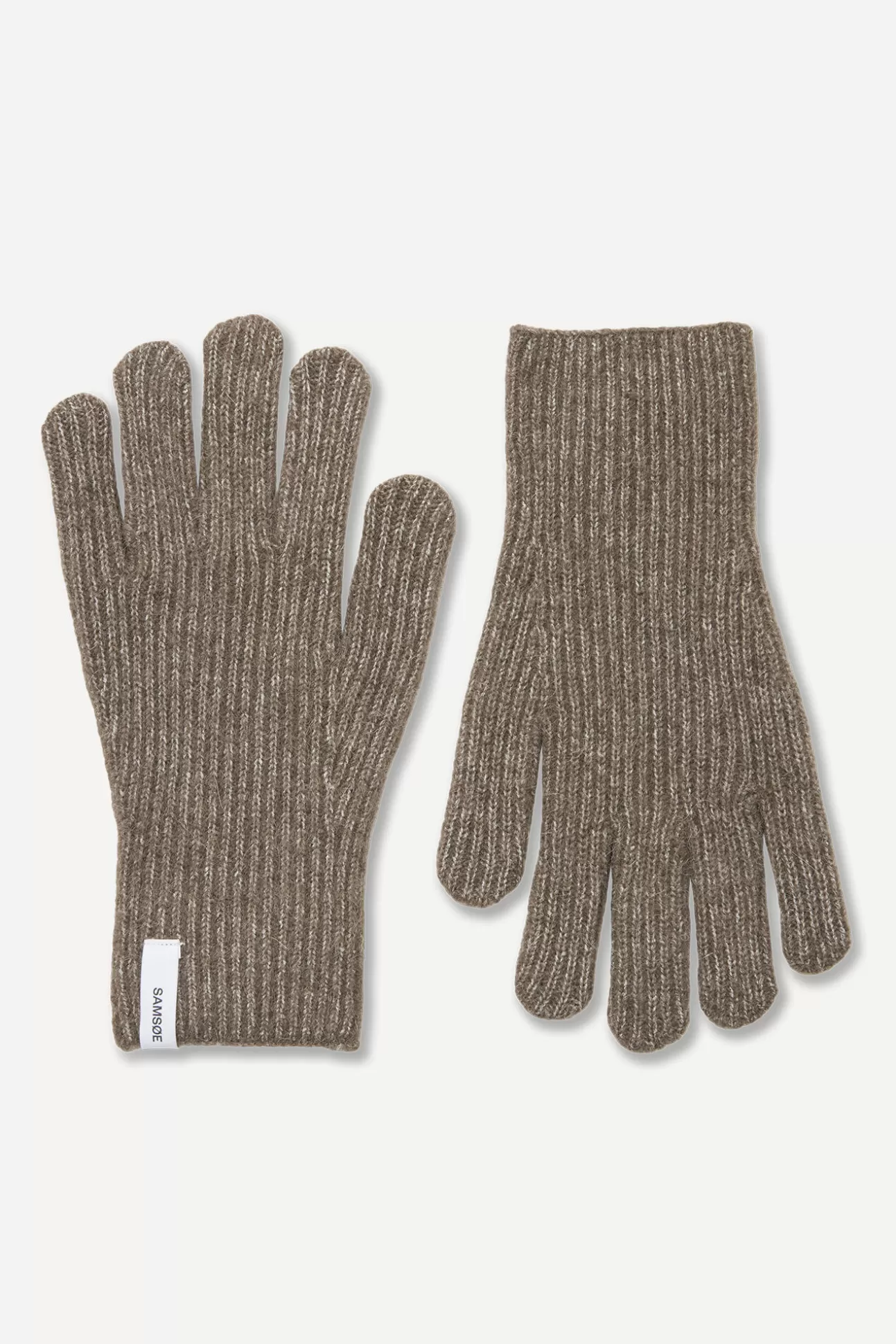 Gants-Femme Samsøe Samsøe Nor gloves 7355 Major Brown