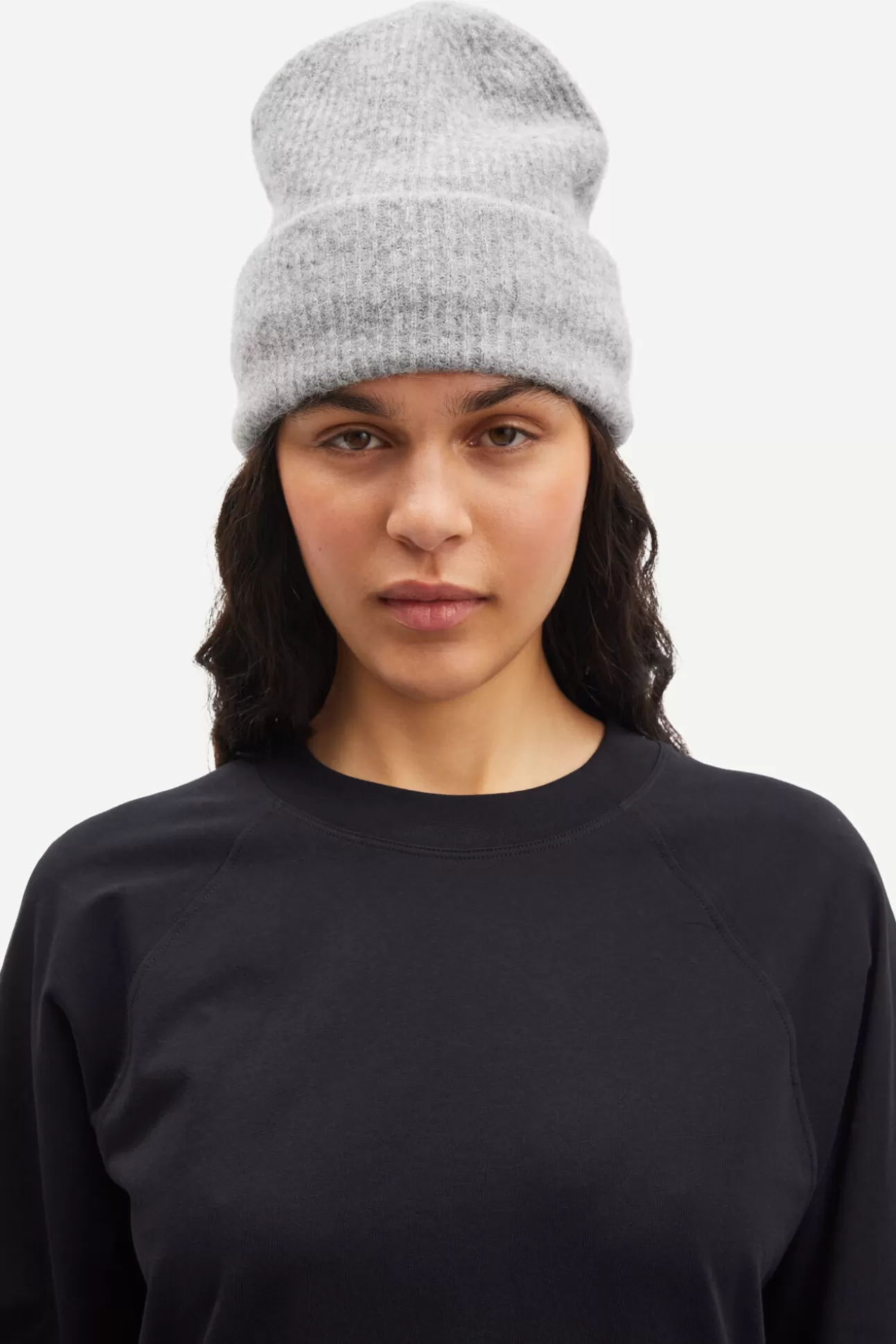 Chapeaux-Femme Samsøe Samsøe Nor hat 7355 Grey mel.