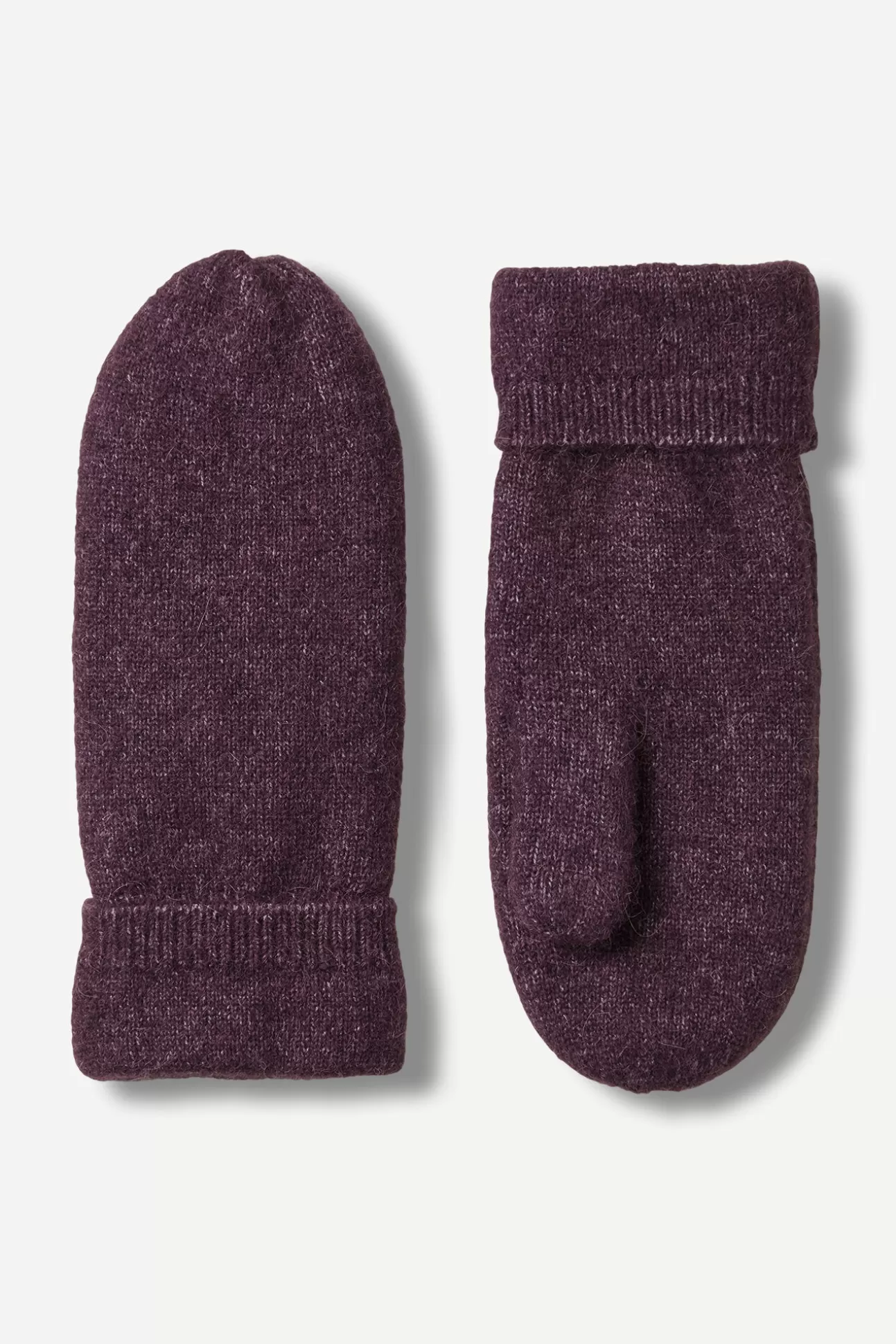 Gants-Femme Samsøe Samsøe Nor mitten 7355 Plum Perfect