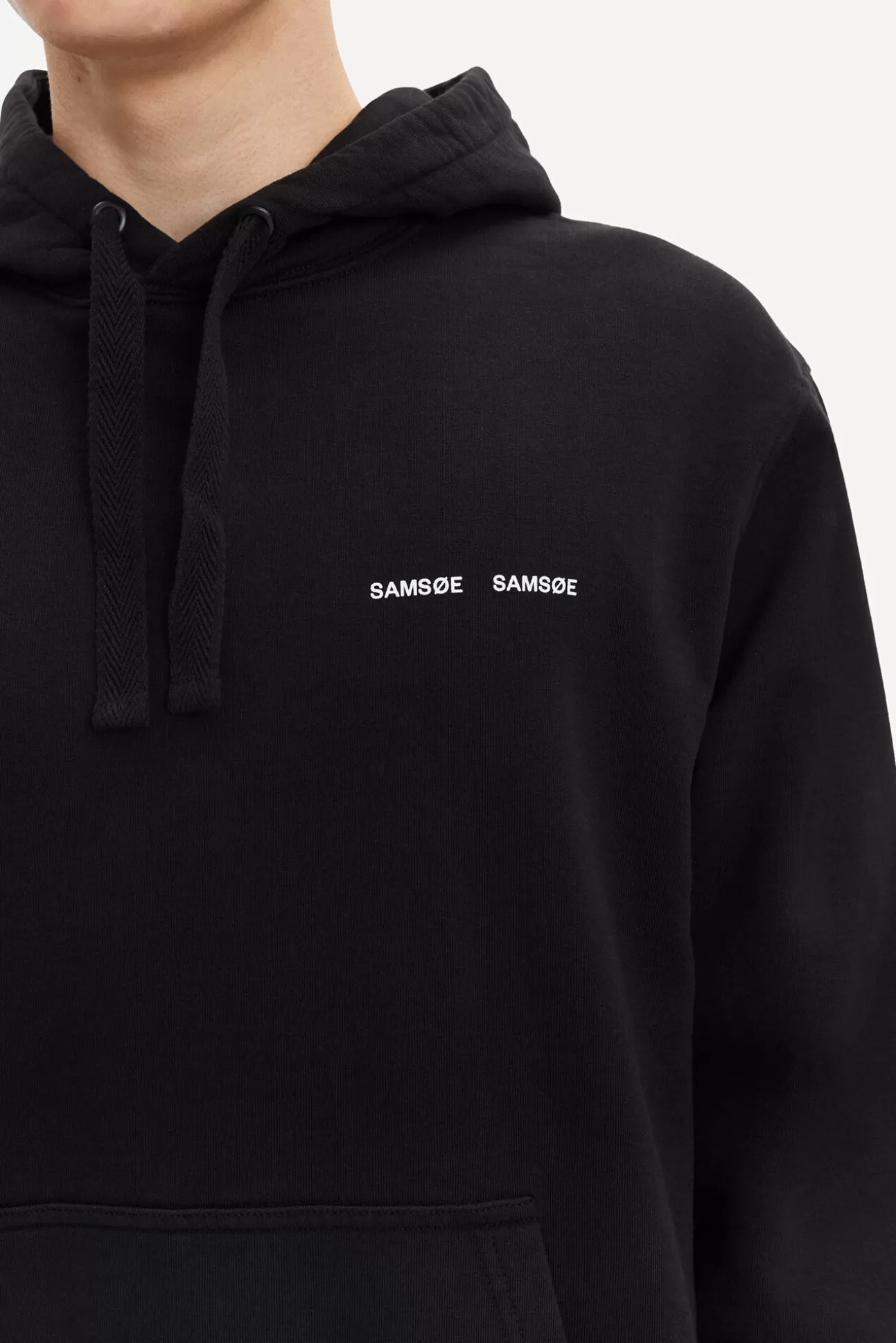 Sweats-Homme Samsøe Samsøe Norsbro hoodie 11720 Black