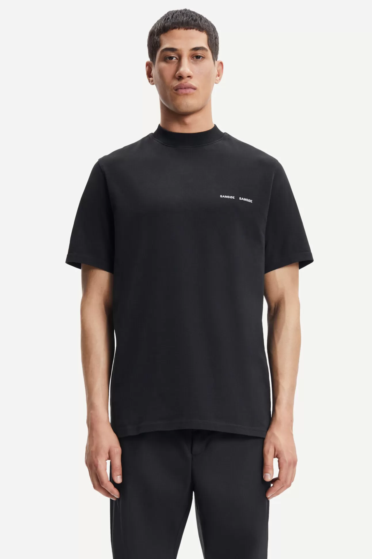 T-shirts et polos-Homme Samsøe Samsøe Norsbro t-shirt 6024 Black