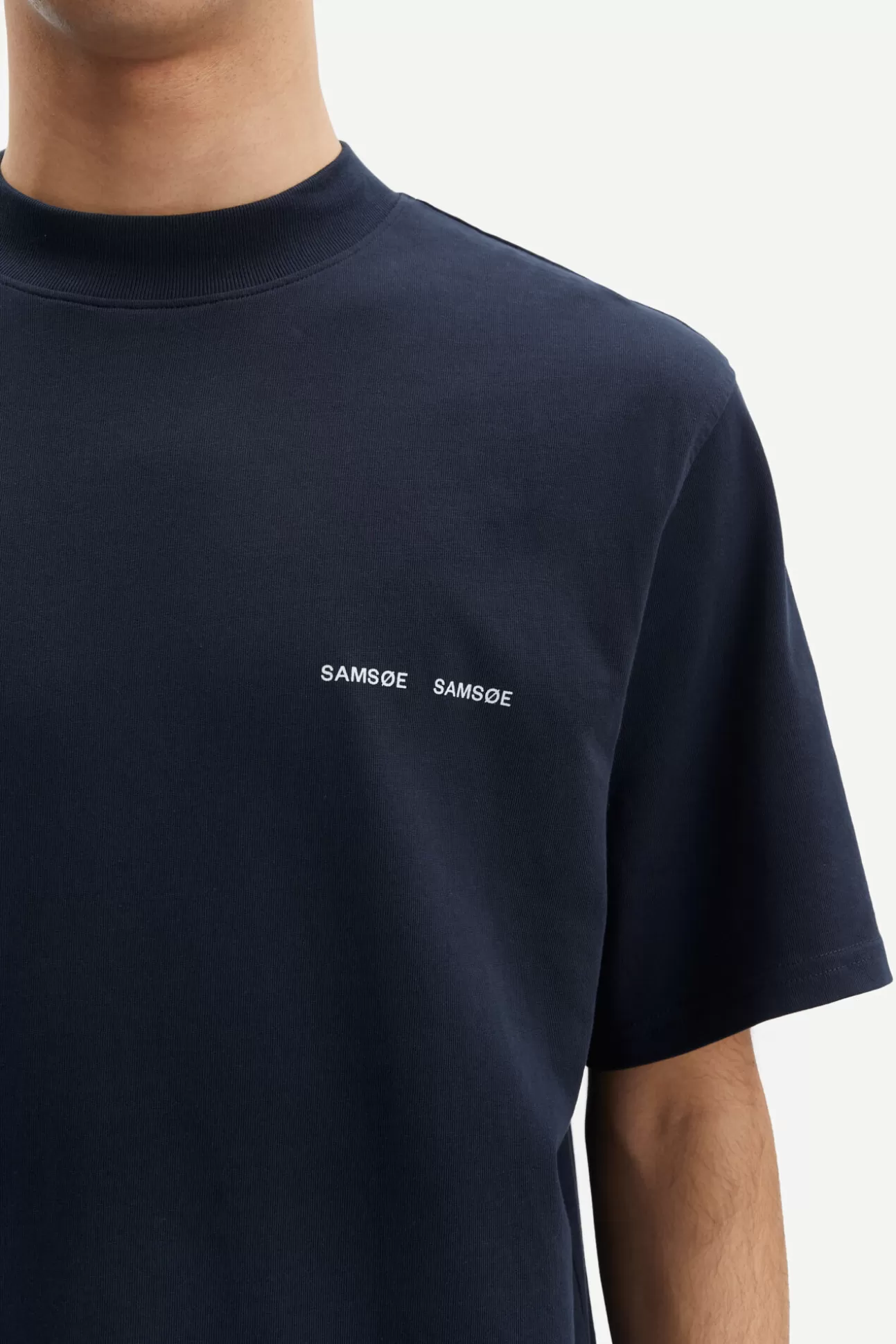 T-shirts et polos-Homme Samsøe Samsøe Norsbro t-shirt 6024 Sky Captain