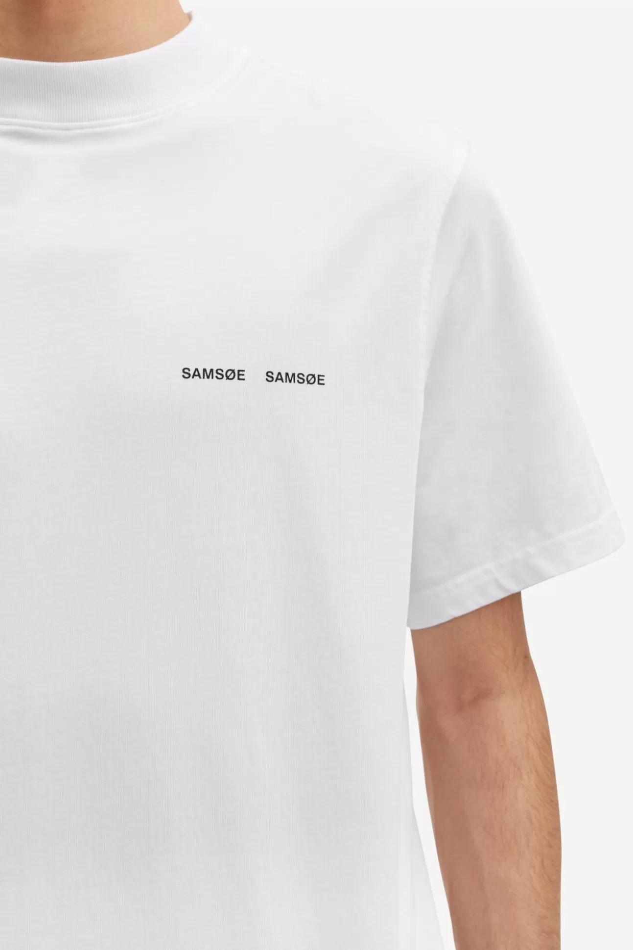 T-shirts et polos-Homme Samsøe Samsøe Norsbro t-shirt 6024 WHITE