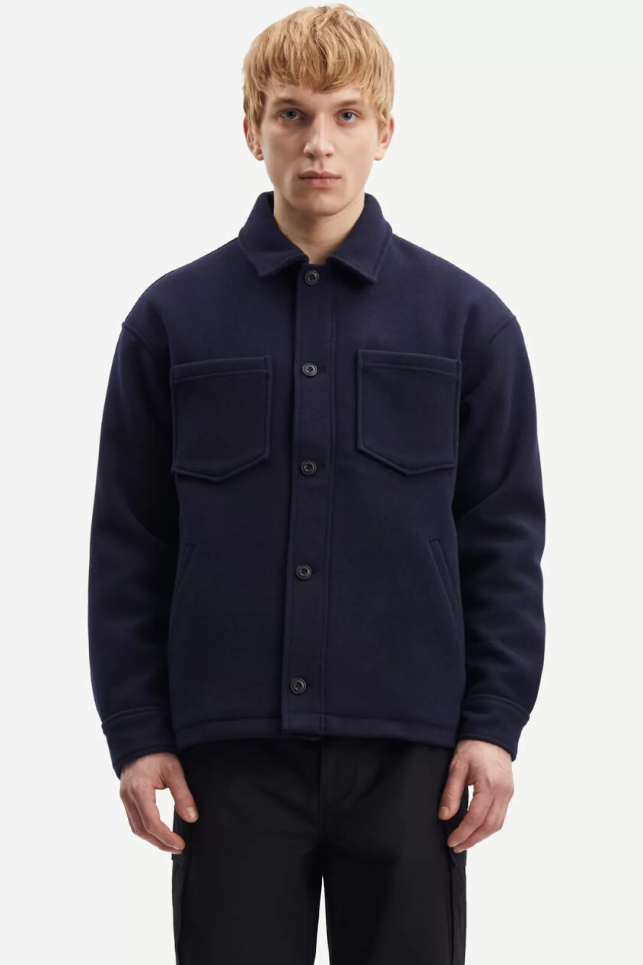 Vestes et manteaux-Homme Samsøe Samsøe Pally shirt jacket 14163 Salute