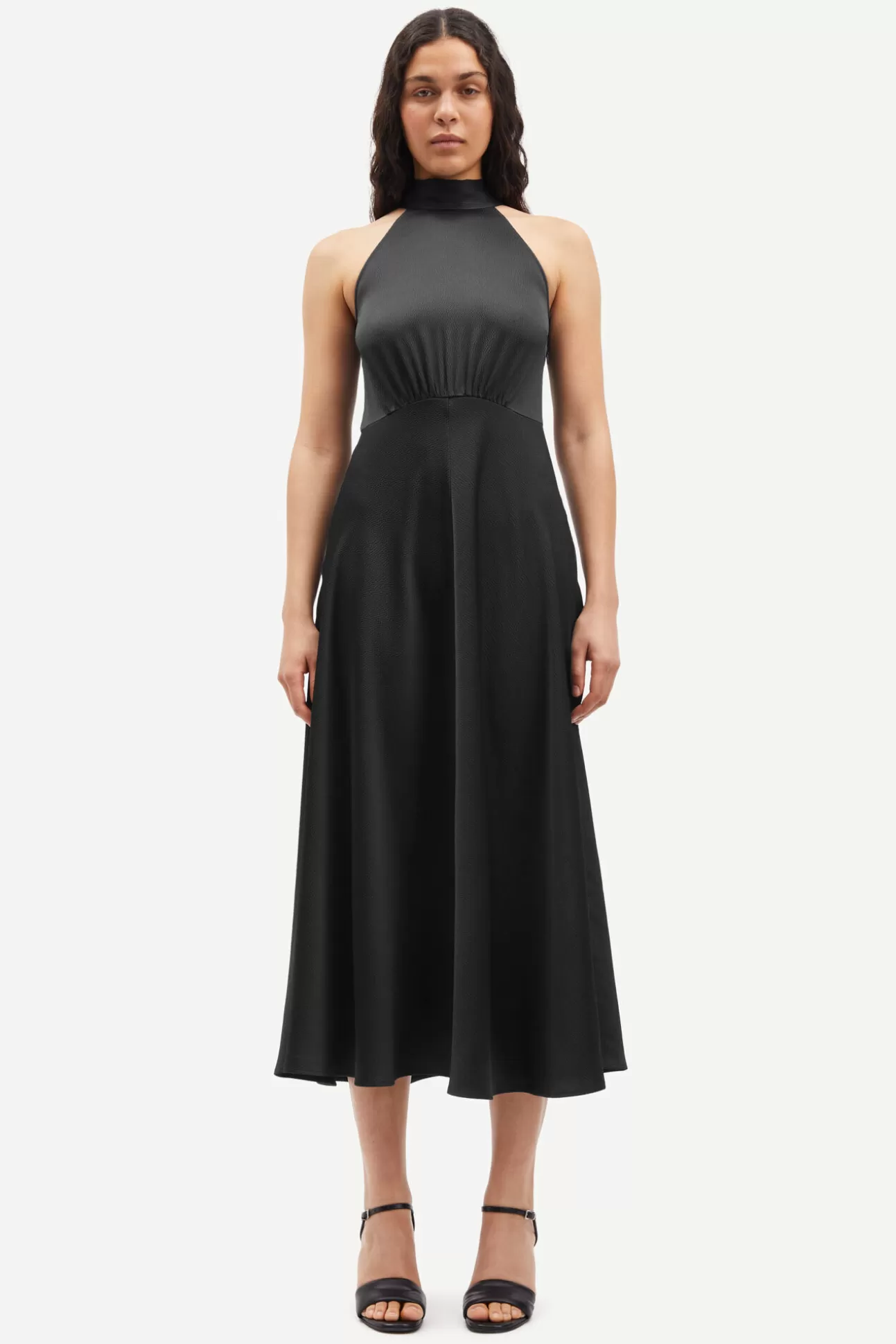 Robes et combinaisons-Femme Samsøe Samsøe Rheo dress 12959 Black