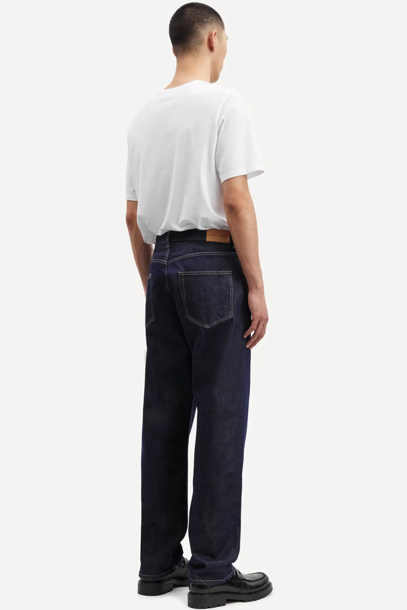 Jeans-Homme Samsøe Samsøe Roger jeans 15059 Dark Lake