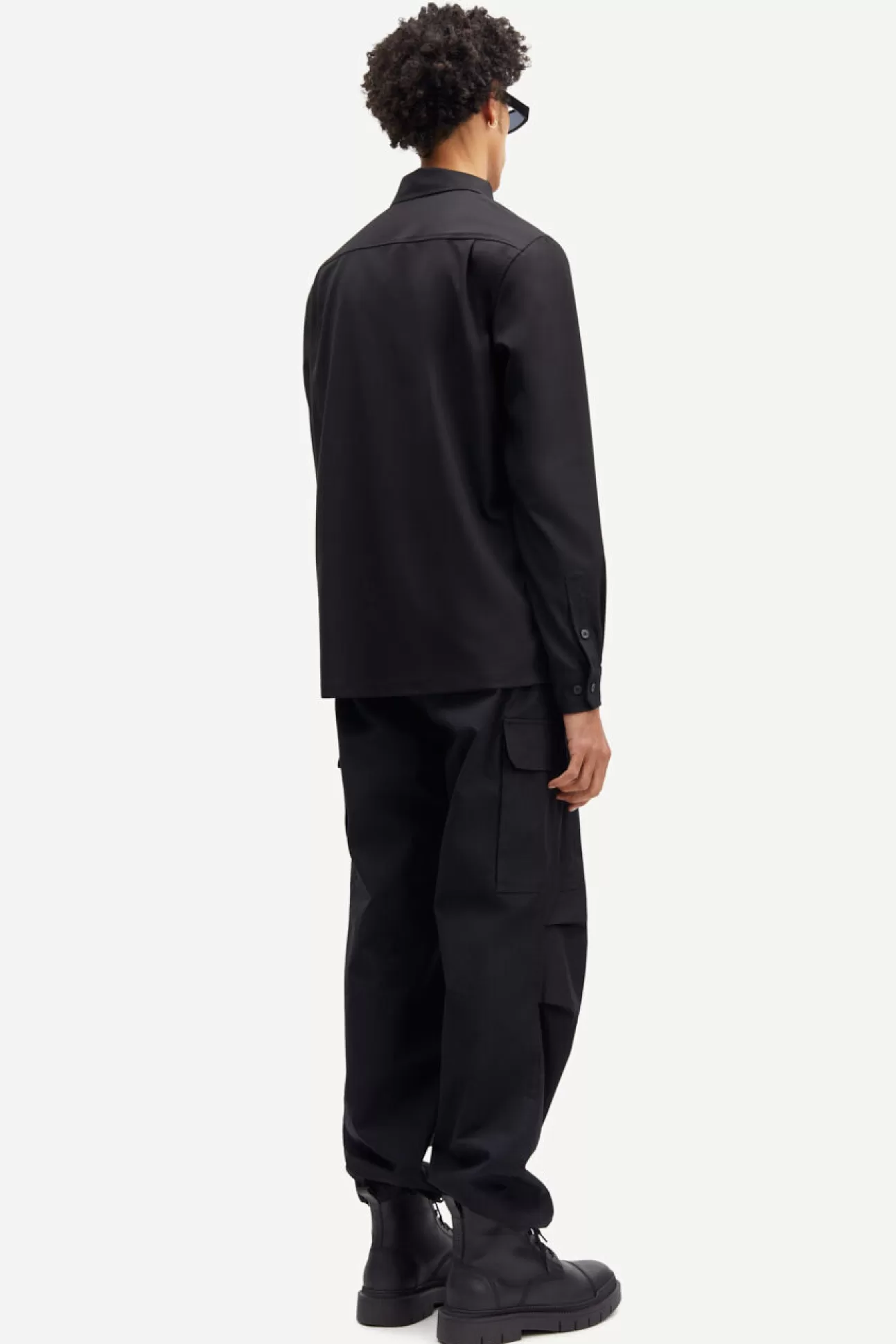 Pantalons-Homme Samsøe Samsøe Ross trousers 11527 Black