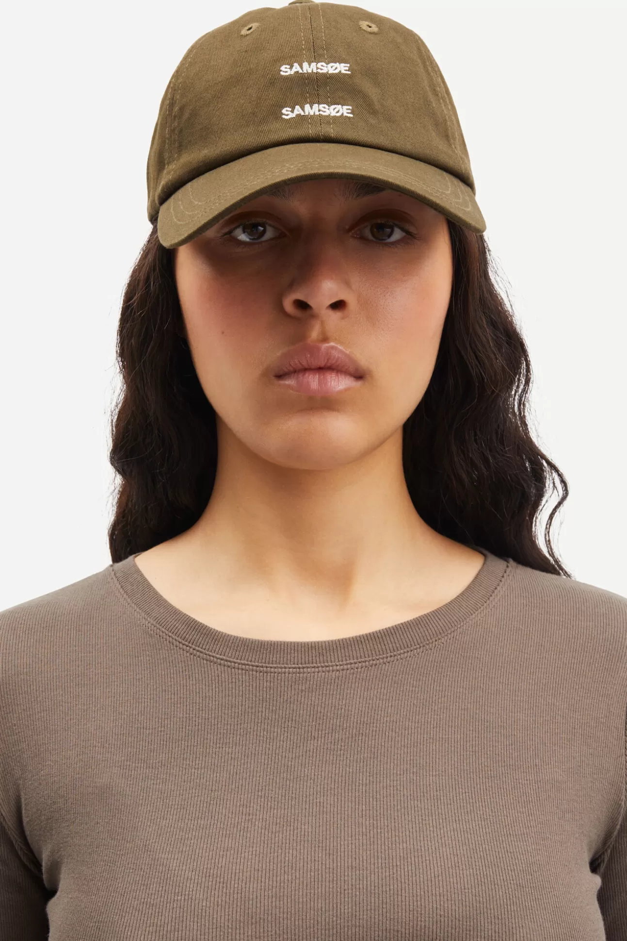 Chapeaux-Homme | Femme Samsøe Samsøe Saaddie cap 14689 DARK OLIVE