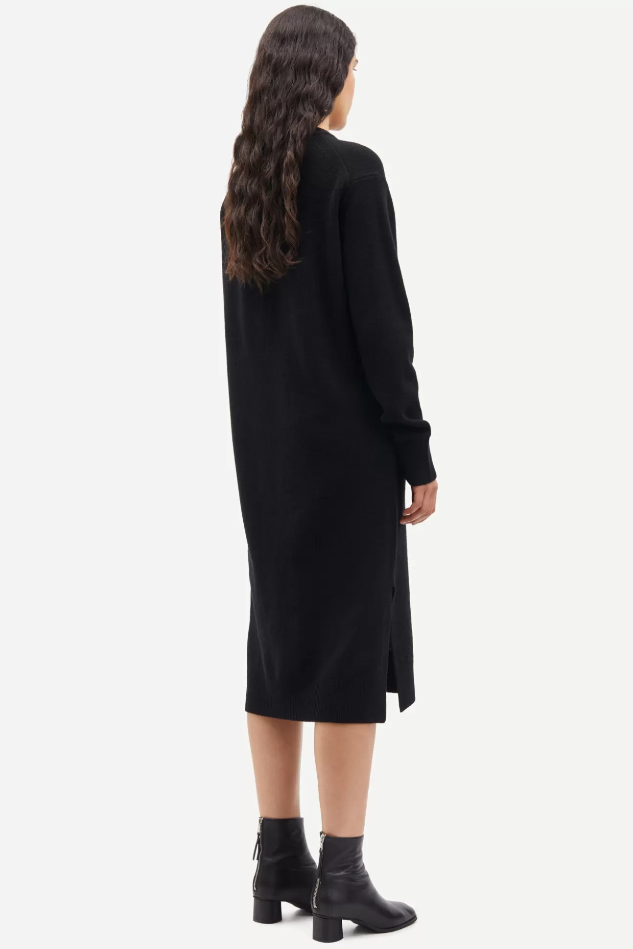 Robes et combinaisons-Femme Samsøe Samsøe Sacharlotte Knit Dress 15010 Black