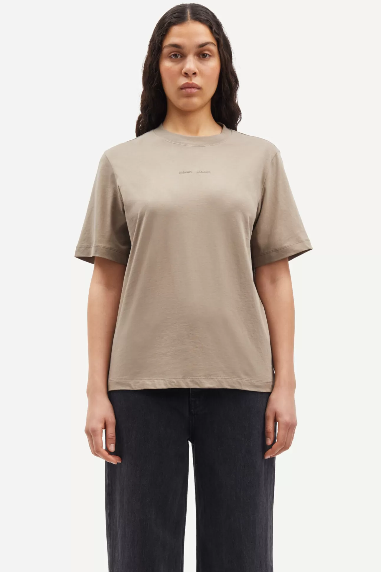 T-shirts et hauts-Femme Samsøe Samsøe Sadalila t-shirt 10379 Brindle