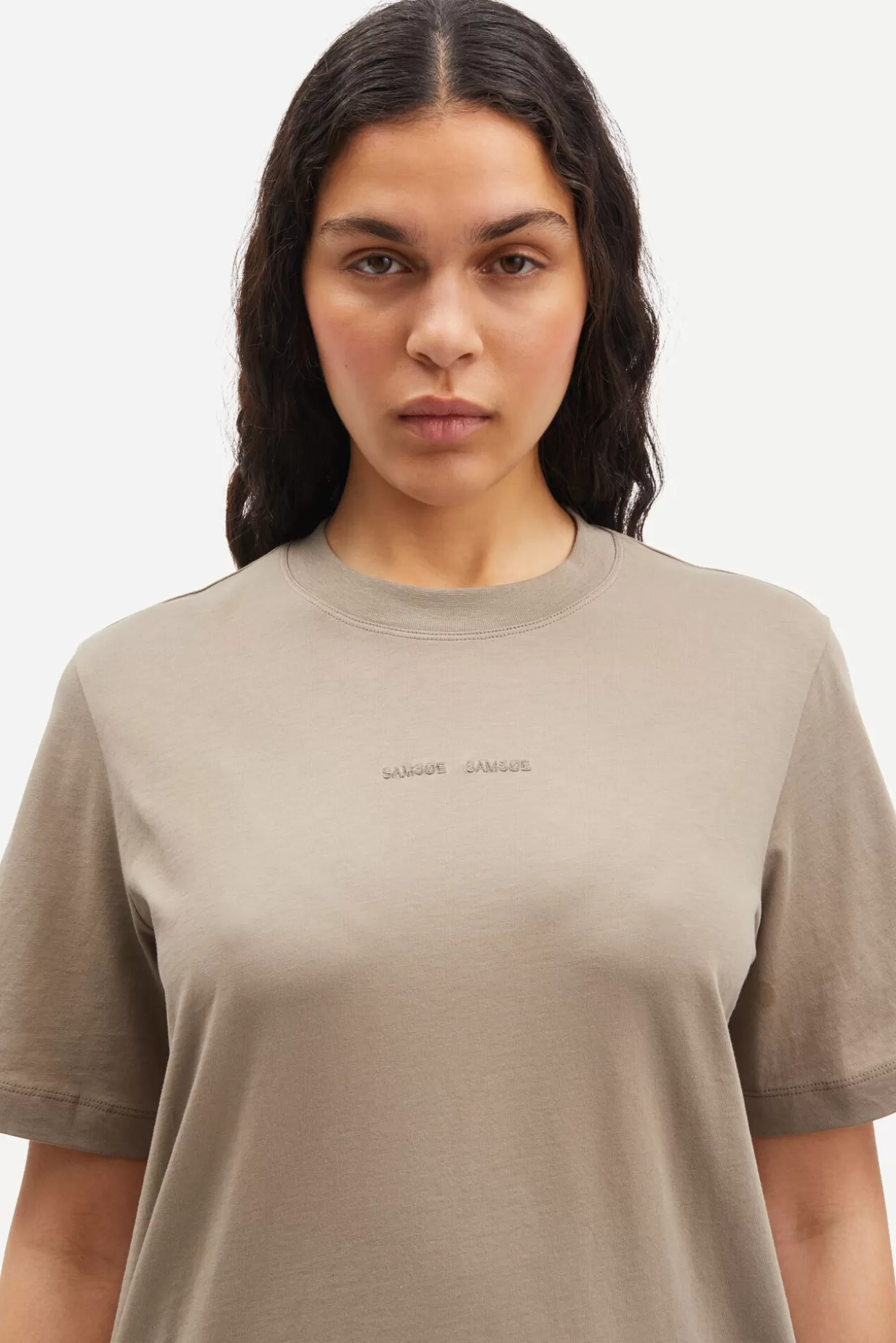 T-shirts et hauts-Femme Samsøe Samsøe Sadalila t-shirt 10379 Brindle