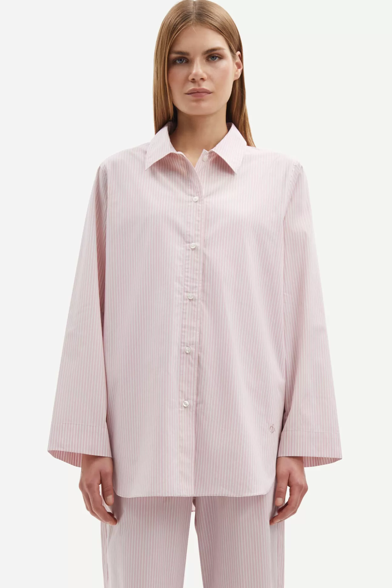 Ensembles assortis | Loungewear | Chemises et chemisiers-Femme Samsøe Samsøe Salove shirt 11466 Fragrant Lilac St.