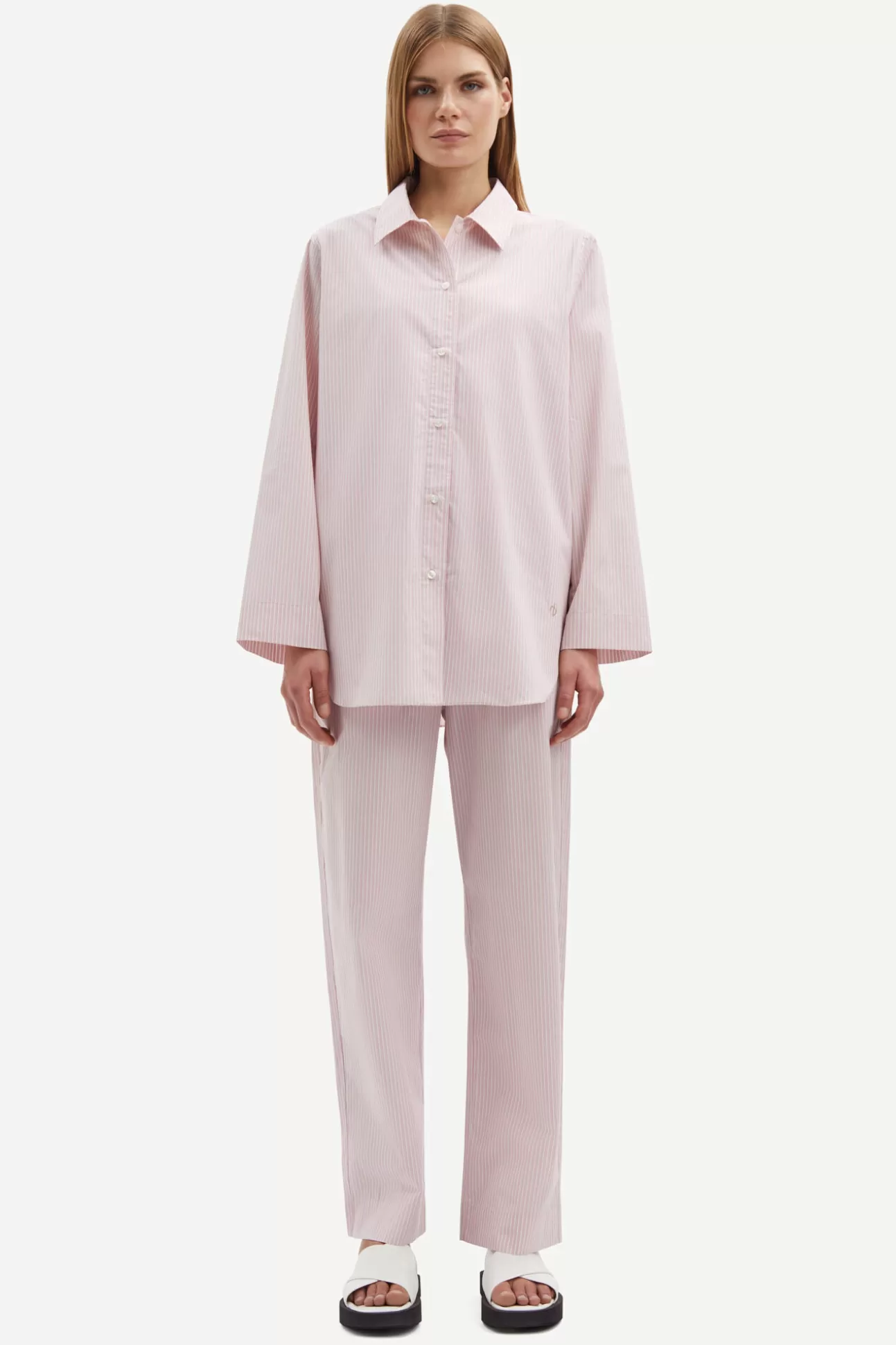 Ensembles assortis | Loungewear | Pantalons-Femme Samsøe Samsøe Salove trousers 11466 Fragrant Lilac St.