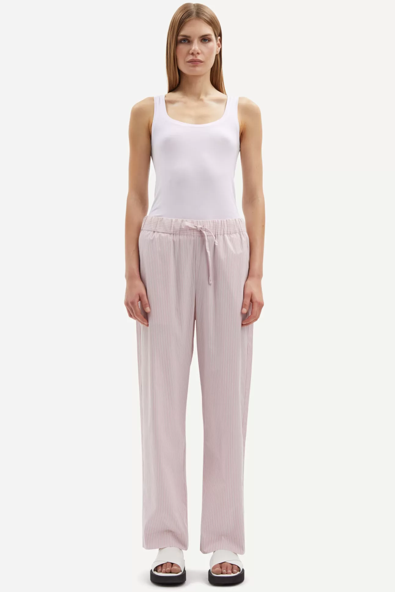 Ensembles assortis | Loungewear | Pantalons-Femme Samsøe Samsøe Salove trousers 11466 Fragrant Lilac St.