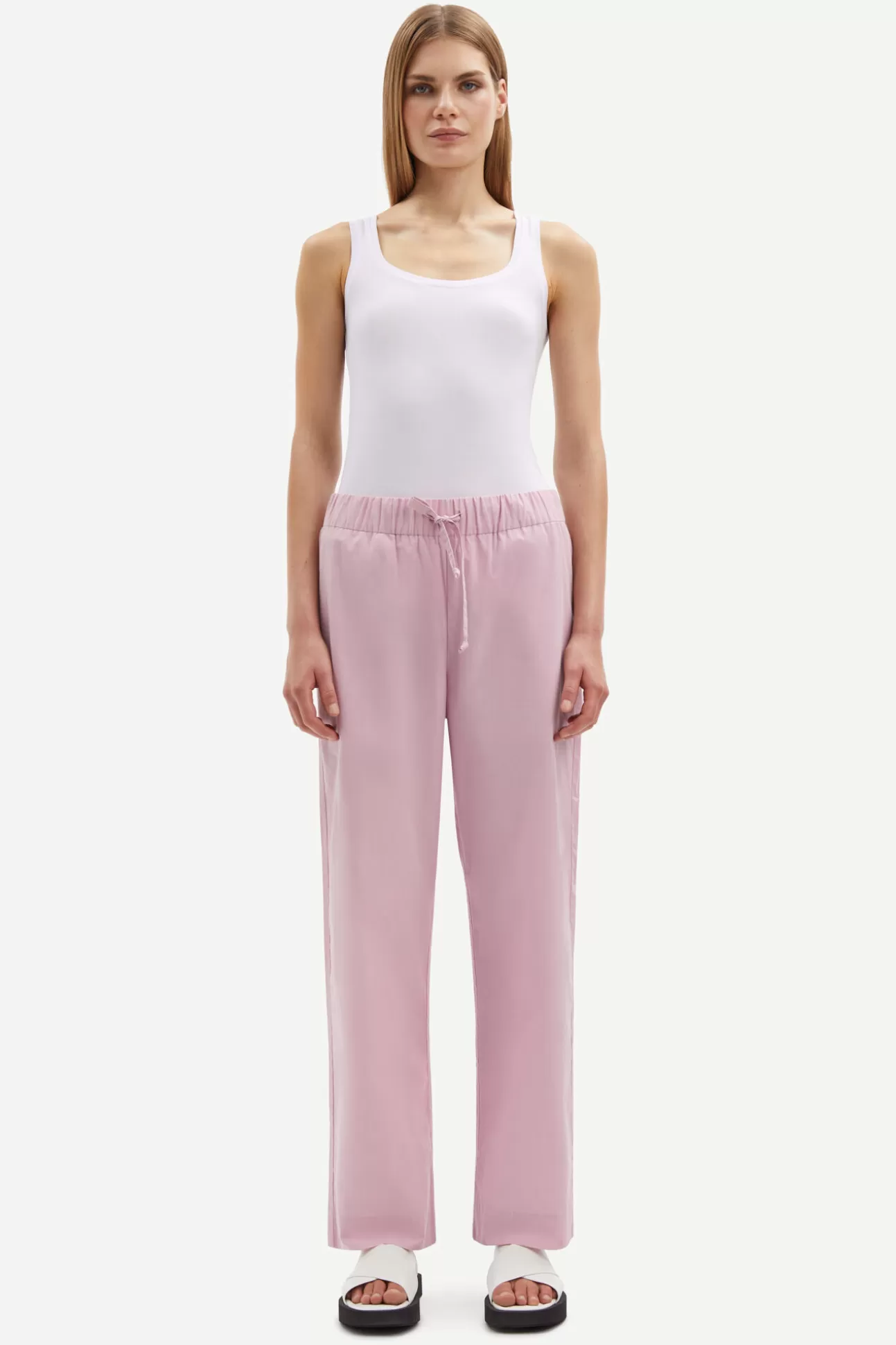 Loungewear | Pantalons-Femme Samsøe Samsøe Salove trousers 11466 Fragrant Lilac