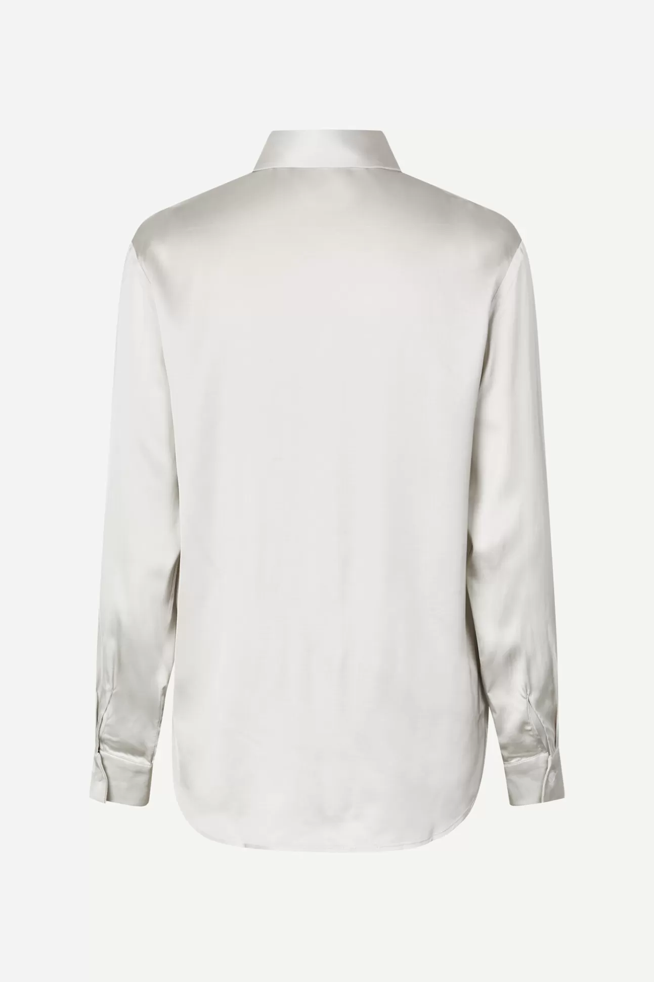 Chemises et chemisiers-Femme Samsøe Samsøe Samadisoni shirt 14905 White Onyx