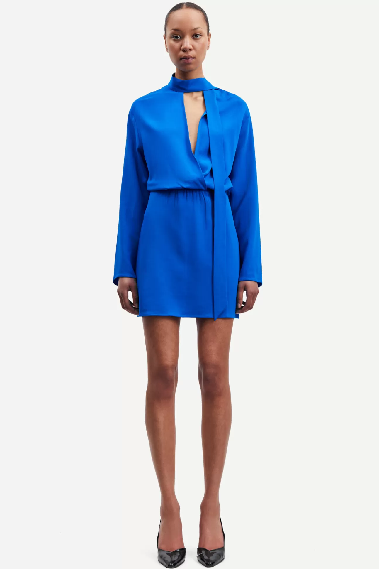 Robes et combinaisons-Femme Samsøe Samsøe Samailey short dress 15038 Skydiver