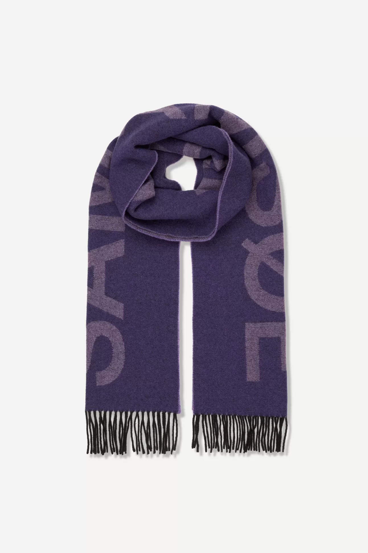 Écharpes-Homme | Femme Samsøe Samsøe Samsoe scarf 14857 Sweet Grape