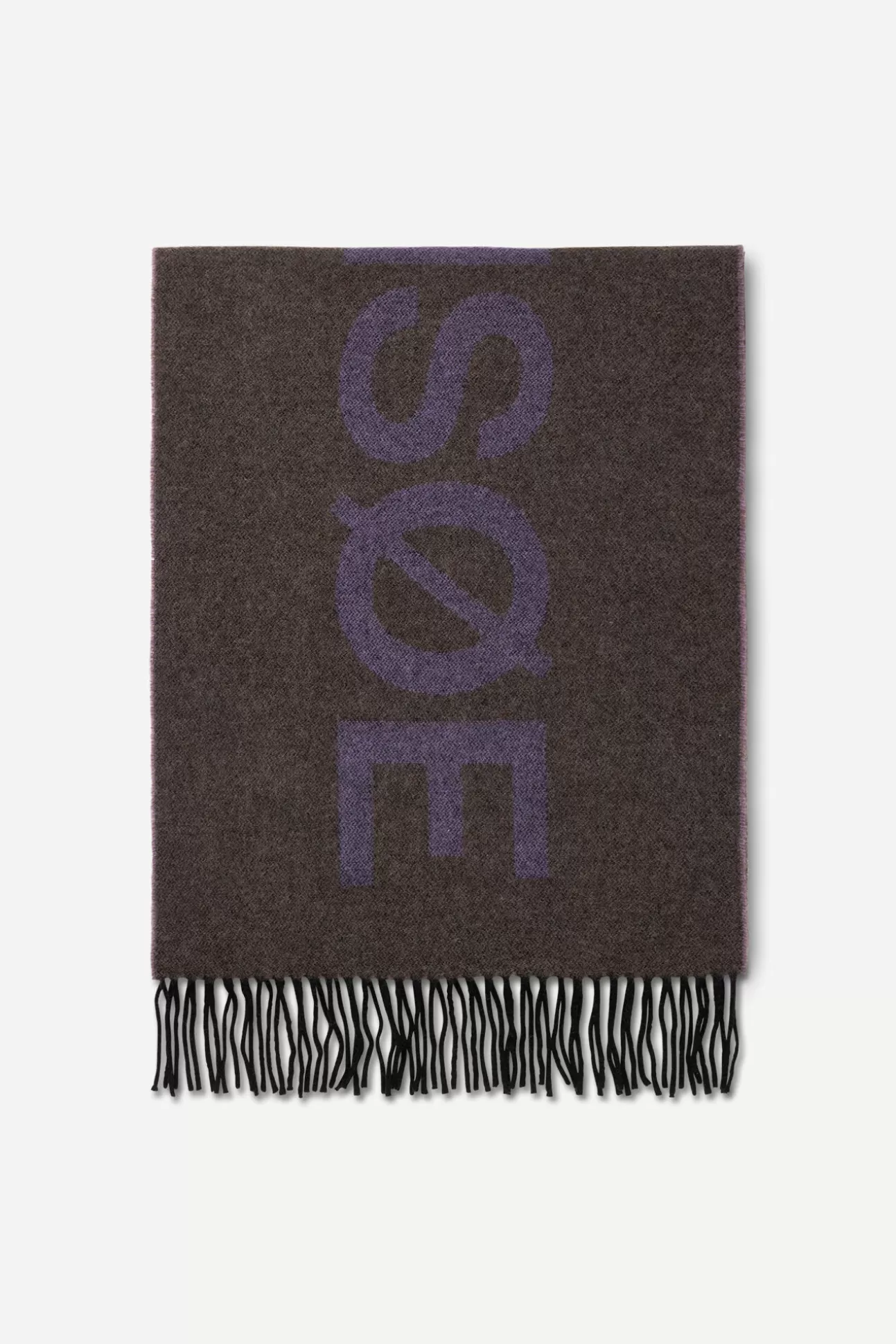 Écharpes-Homme | Femme Samsøe Samsøe Samsoe scarf 14857 PEPPERCORN