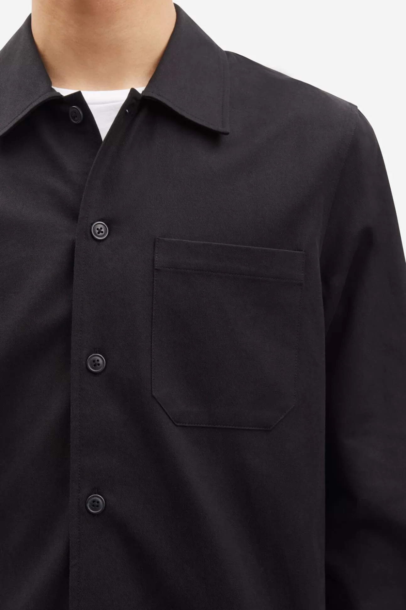 Chemises-Homme Samsøe Samsøe Sataka JC overshirt 13208 Black