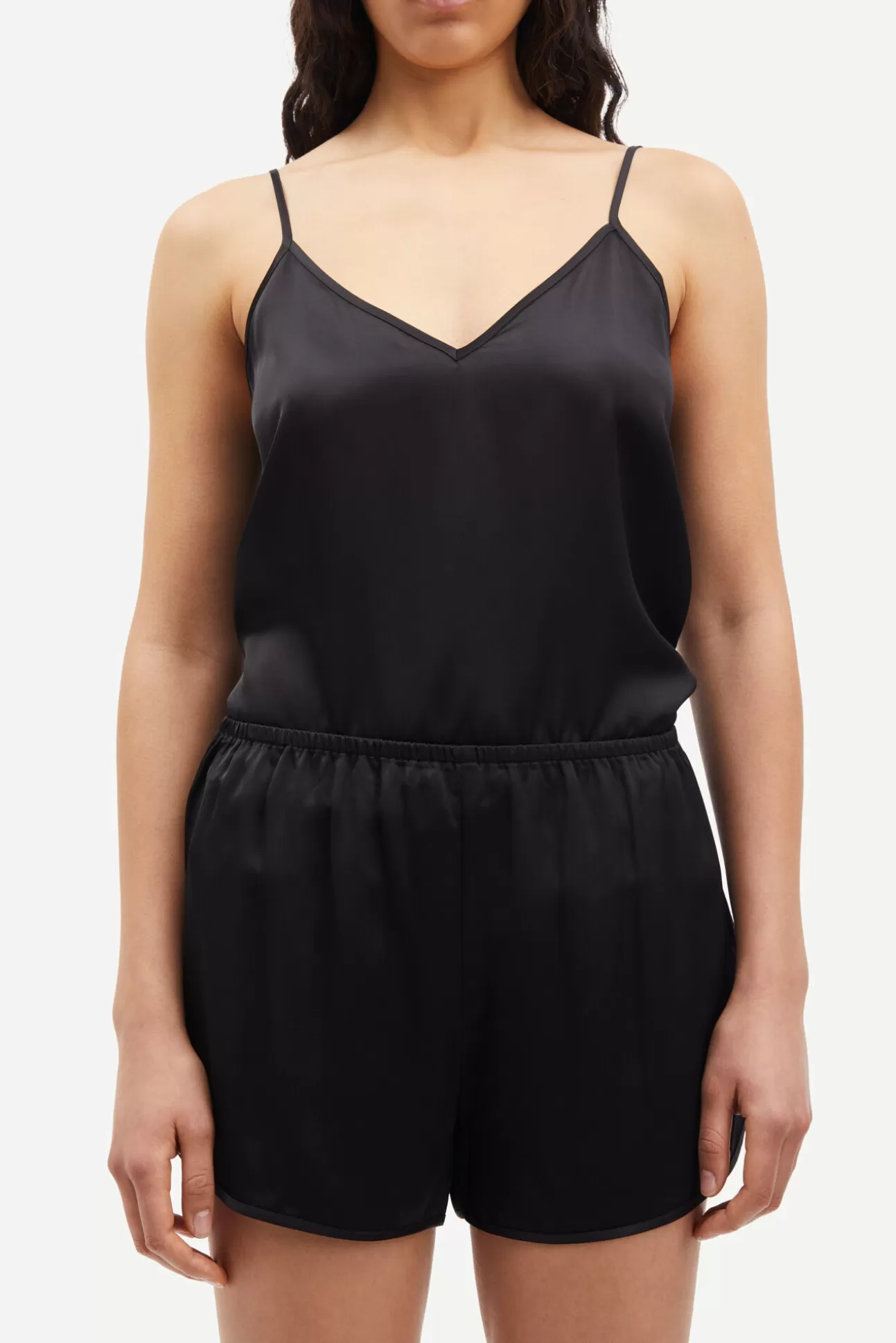 Ensembles assortis | T-shirts et hauts | Loungewear-Femme Samsøe Samsøe Sharon strap top 14905 Black