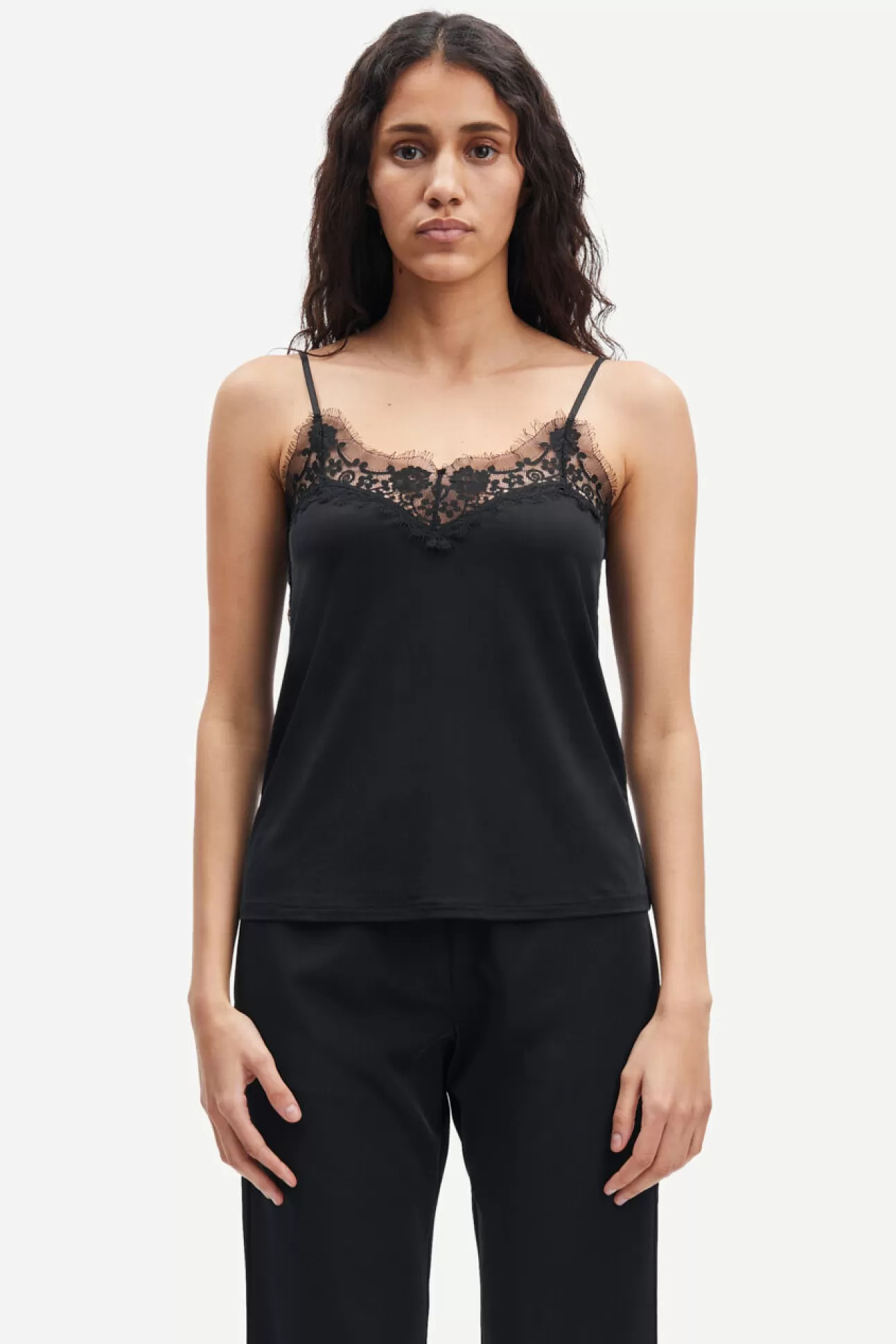 T-shirts et hauts-Femme Samsøe Samsøe Slip top 6202 Black