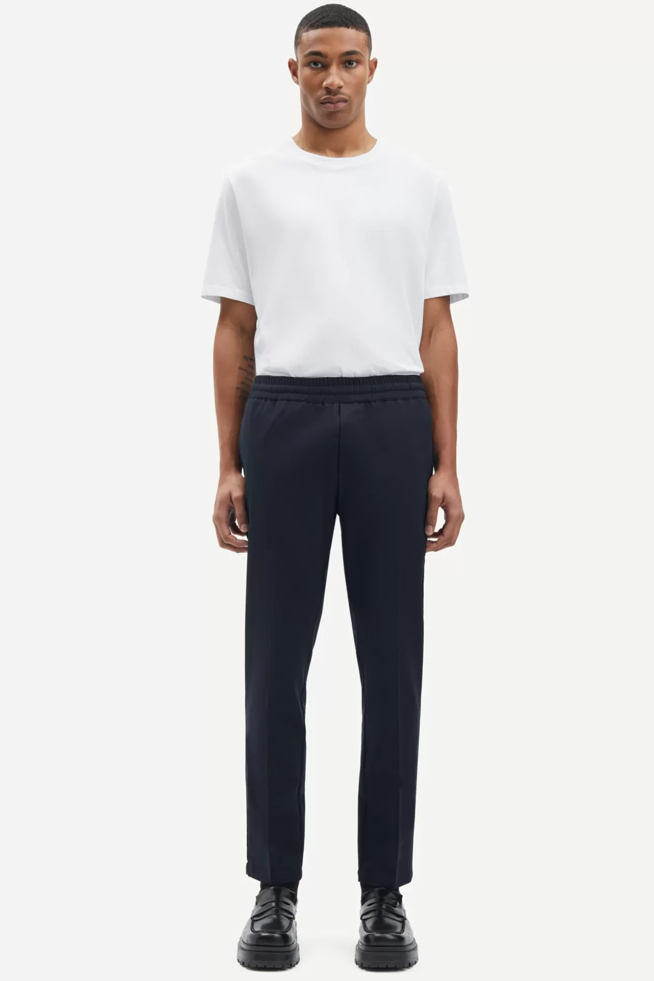 Pantalons-Homme Samsøe Samsøe Smithy trousers 10821 Salute