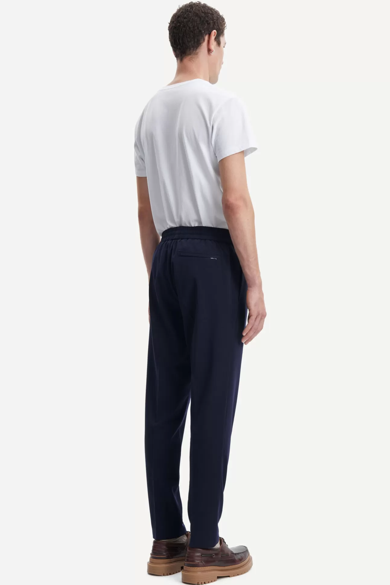 Pantalons-Homme Samsøe Samsøe Smithy trousers 10931 Night Sky