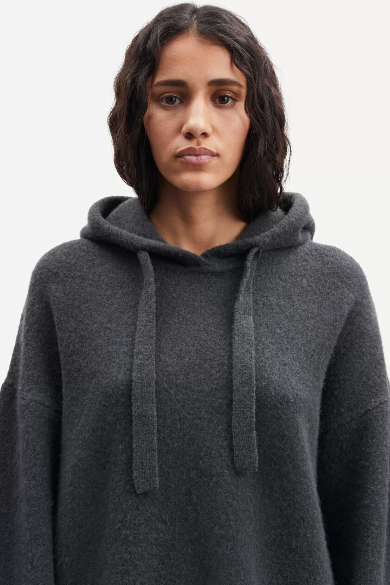 Loungewear-Femme Samsøe Samsøe Solene hoodie 14939 PHANTOM