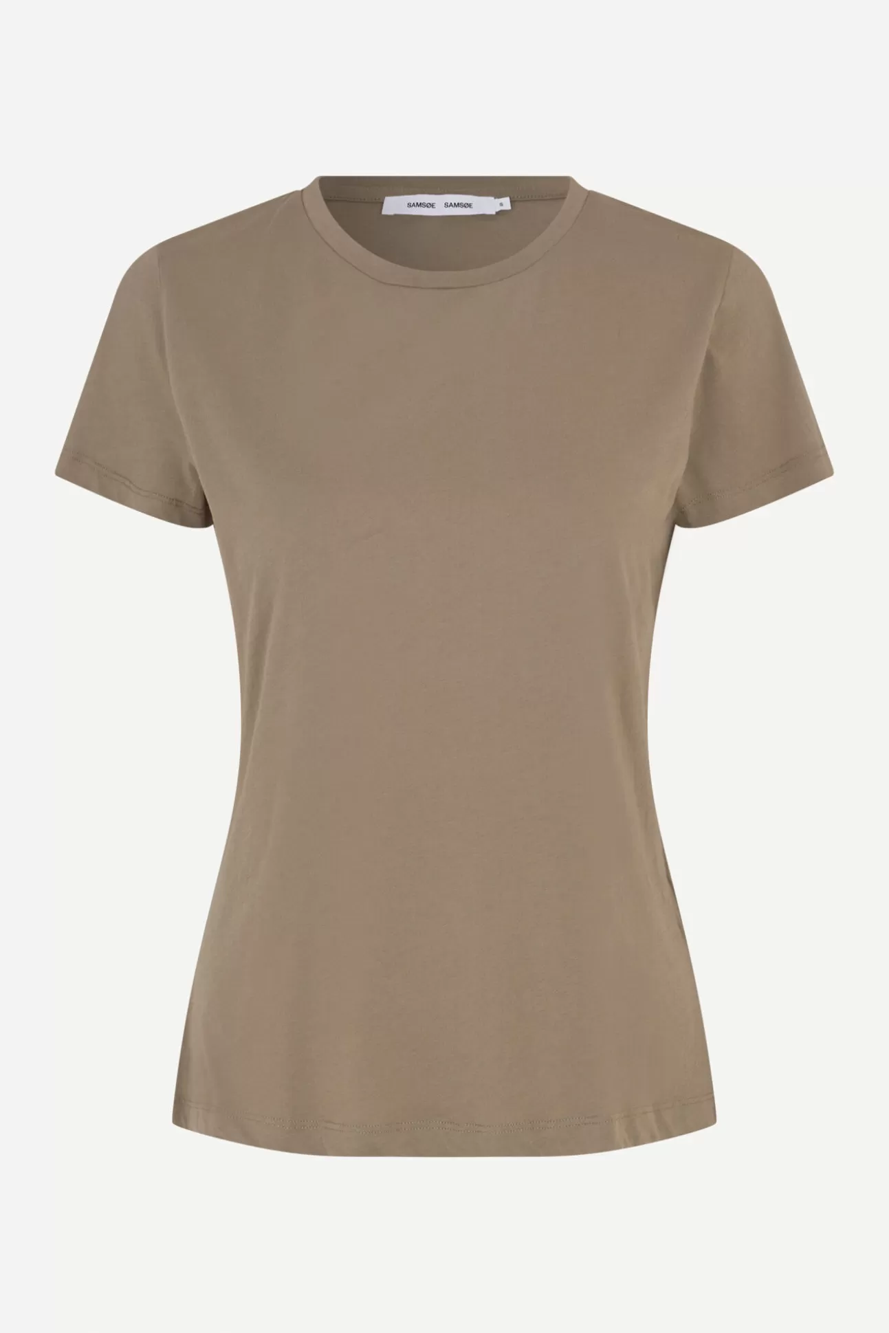 T-shirts et hauts-Femme Samsøe Samsøe Solly tee solid 205 Brindle