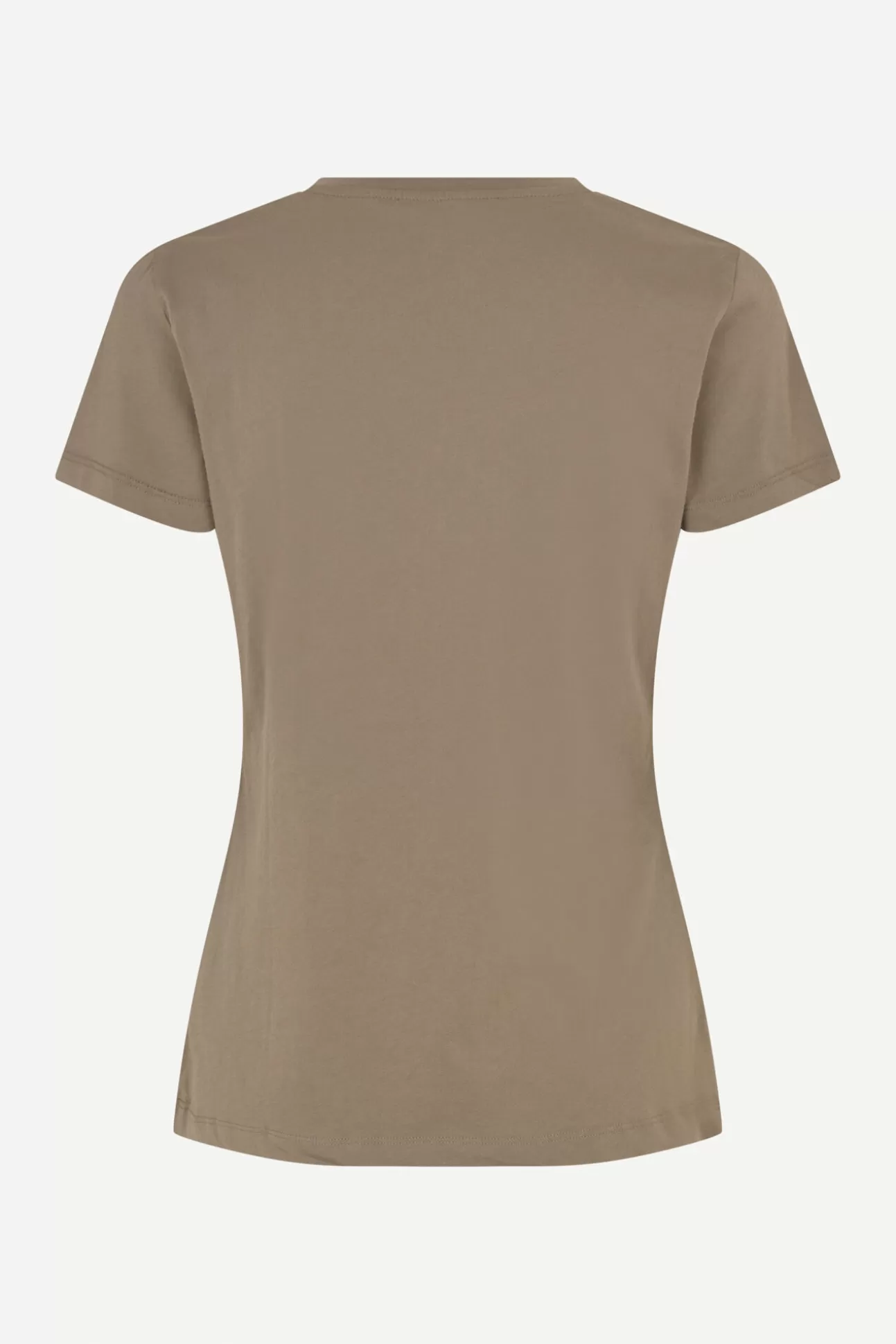 T-shirts et hauts-Femme Samsøe Samsøe Solly tee solid 205 Brindle