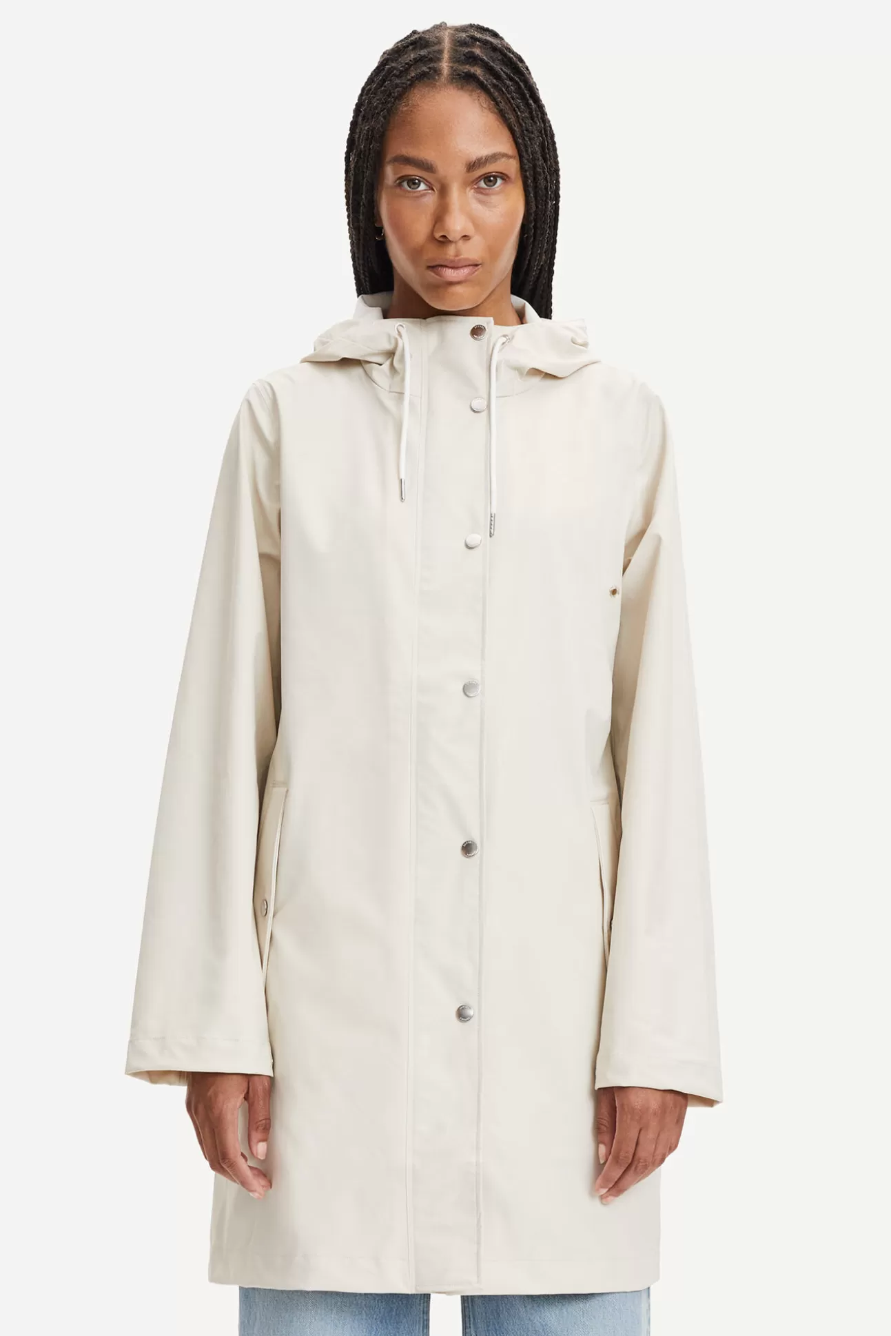 Vestes et manteaux-Femme Samsøe Samsøe Stala jacket 7357 Warm white