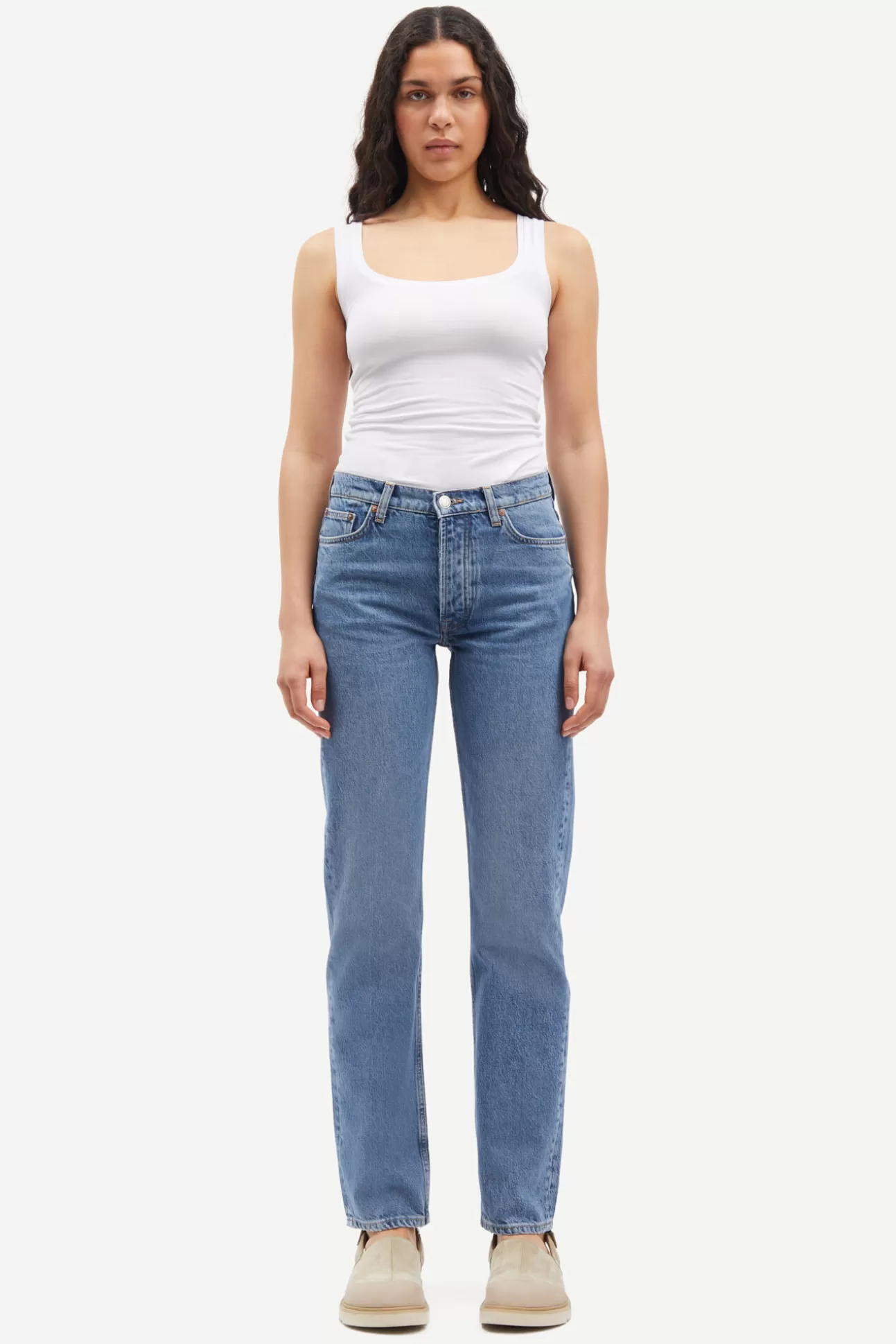 Jeans-Femme Samsøe Samsøe Susan jeans 15060 Blue Moon